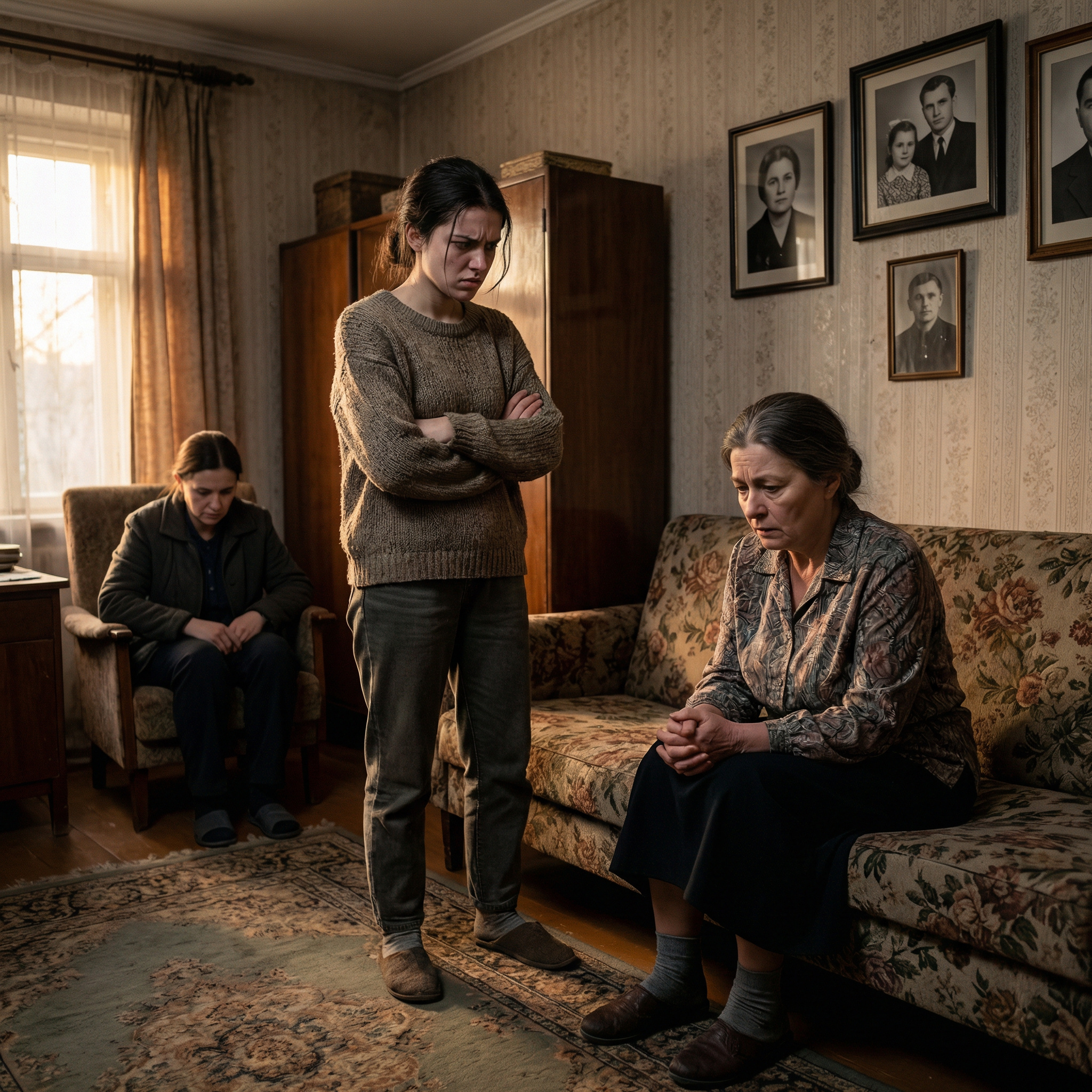 “– А чому це всі гроші їй? Я також твоя дочка! Так не чесно, мамо! – Олена стояла посеред вітальні, схрестивши руки на грудях