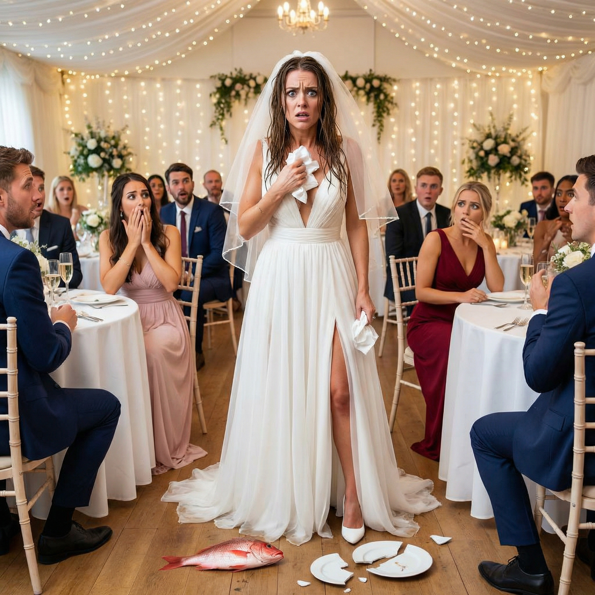 — Та йдіть ви всі… знаєте куди? Я на таке одруження не підписувалася! — Даша зірвала з себе фату і кинула в обличчя свекрусі.