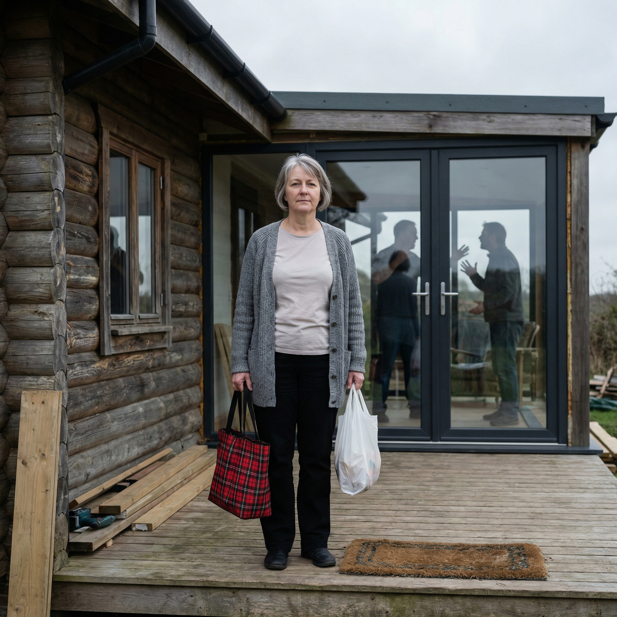 Повертаючись від дочки, Алла зайшла по дорозі в супермаркет за продуктами.