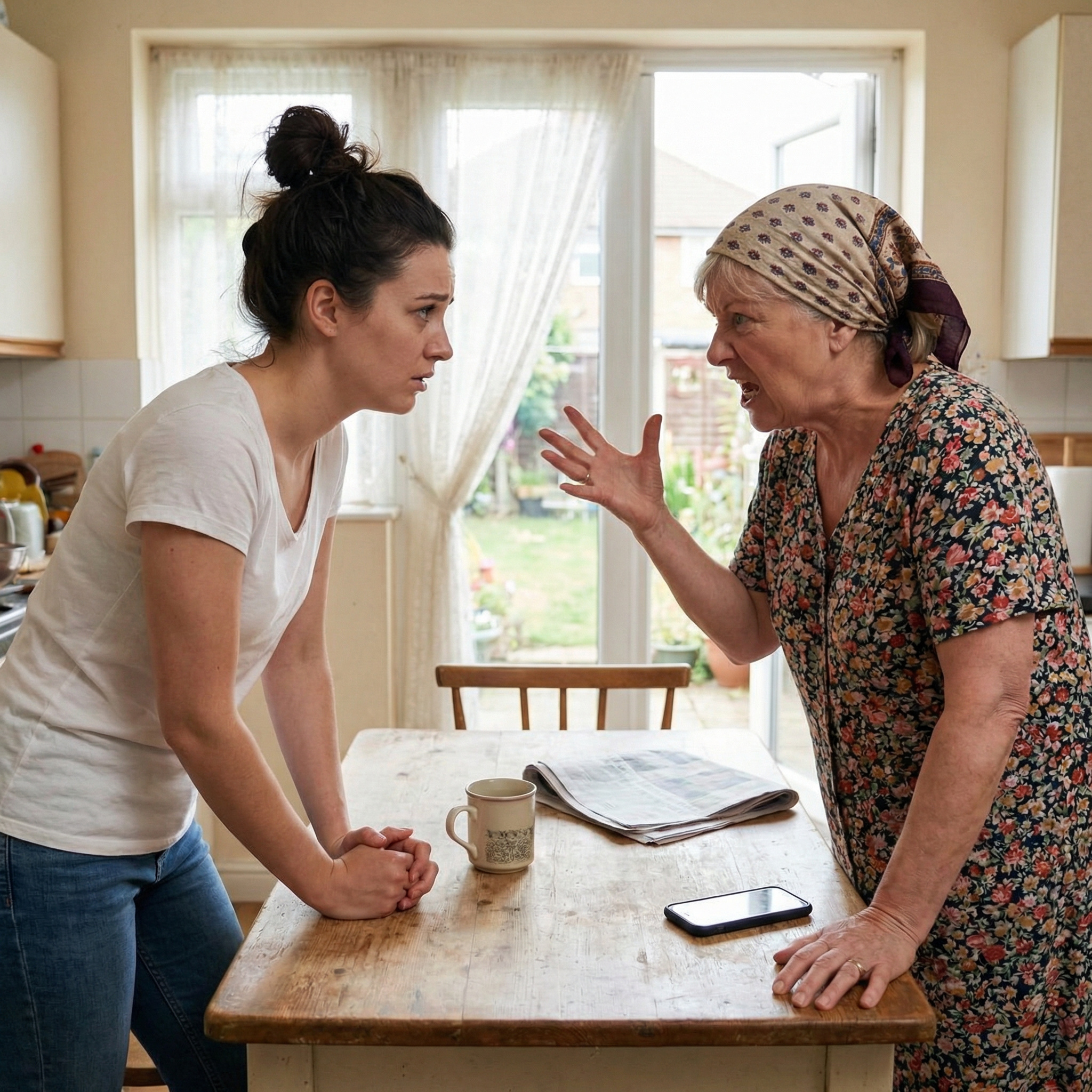 – Він же його син, ти маєш допомогти! – Репетувала свекруха. – Я нічого не винна вашому старшому онукові! Нічого! Багато вкладався? Квартира навпіл? Це ви помиляєтесь. Перший внесок був від моїх батьків, останній теж – усе зафіксовано. Не навпіл