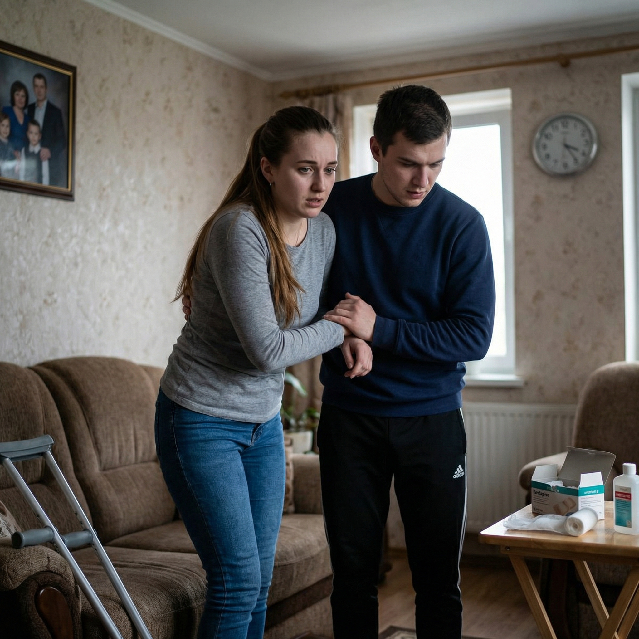 – Оленко, ну вистачить тобі прикидатися! Прийми реальність! Я тобі, звичайно, вдячний, але серцю не накажеш