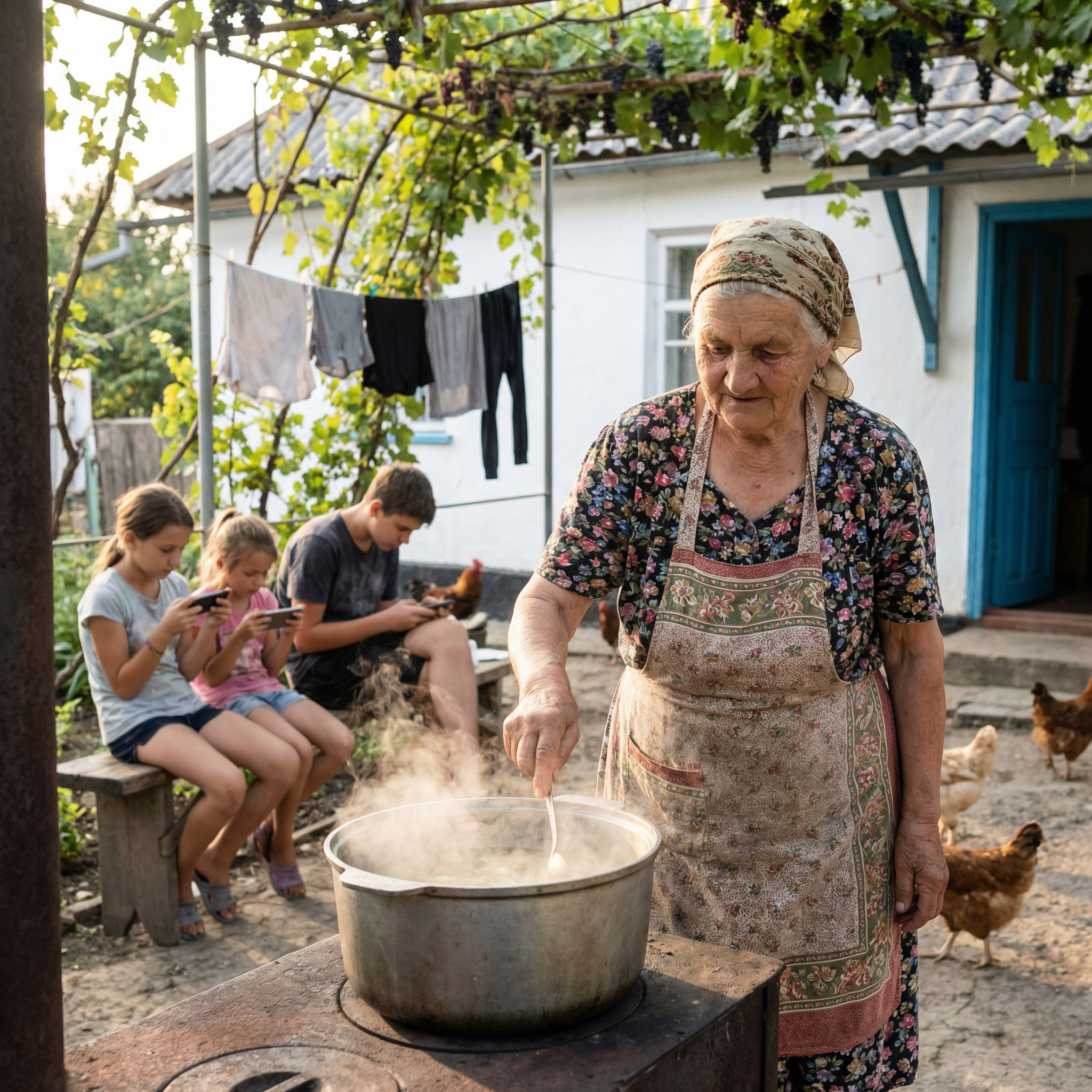 “– Як же я тридцять з лишком років на роботу і з роботи їздила? Без машини. Із сумками. А ви за все літо жодного разу дітей не відвідали. – Це був твій вибір, – впевнено заперечив син