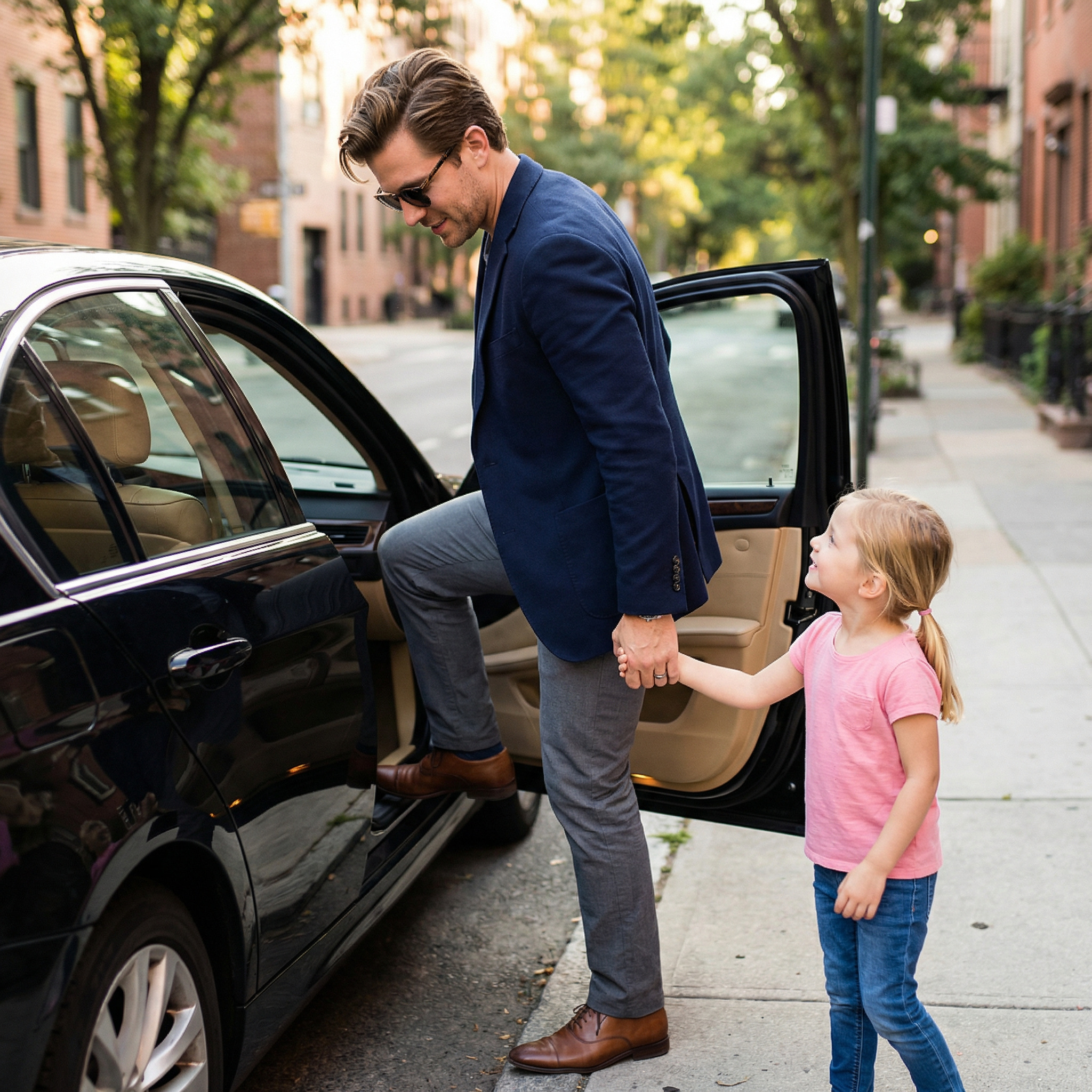 «Гальма відмовлять на мосту»: семирічна донька прибиральниці схопила мільйонера за рукав, коли той уже заніс ногу в салон автомобіля.