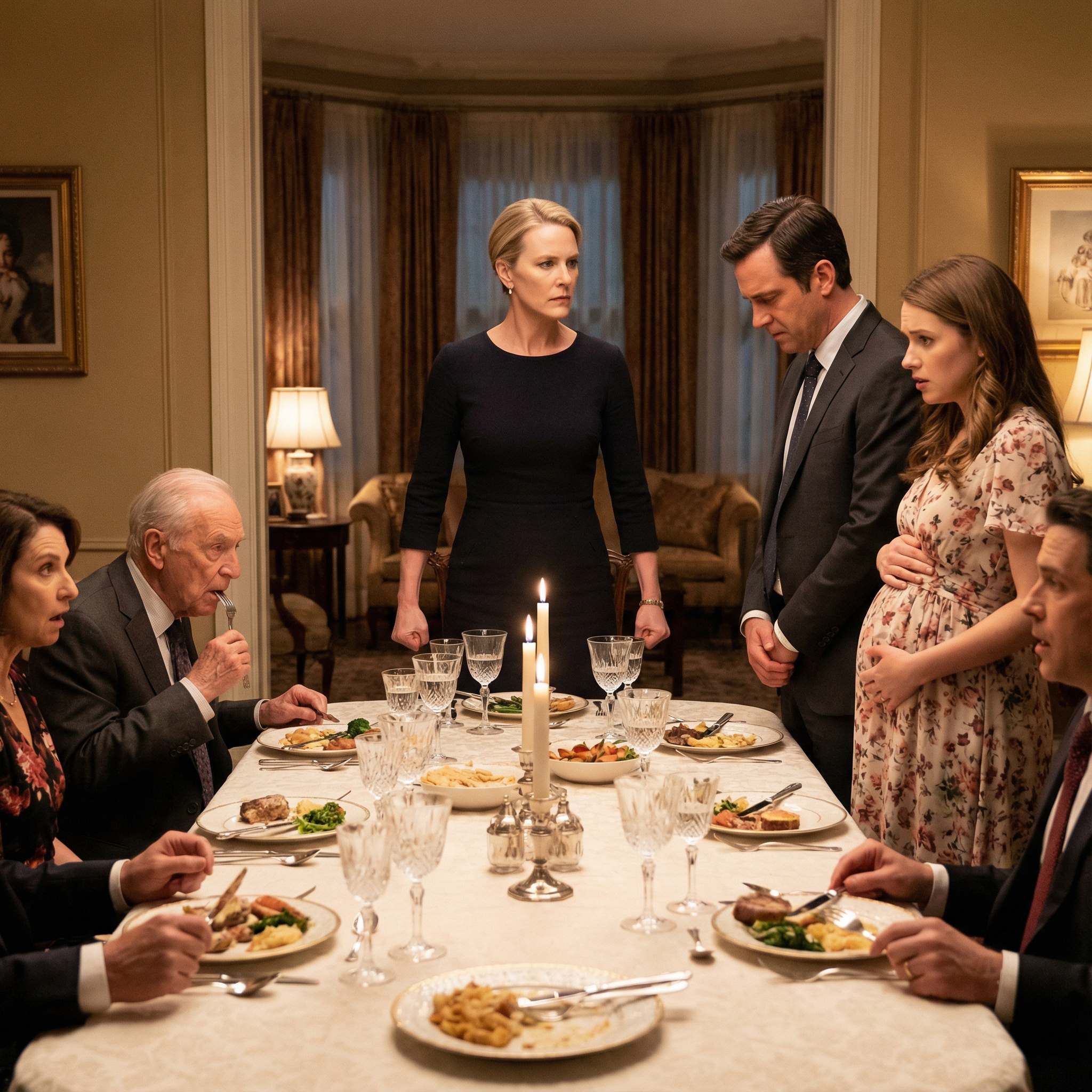 — «Так вийшло»? — її голос звучав моторошно спокійно. — Ти привів свою коханку на ювілей батька, Олег. Так вона ще й при надії!? Це не «так вийшло». Це було шоу…