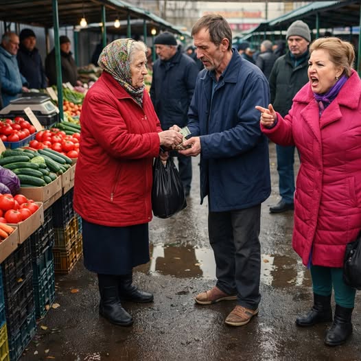 Бідна бабуся на ринку нагодувала зеkа. Через тиждень до її будинку під’їхав позашляховик.