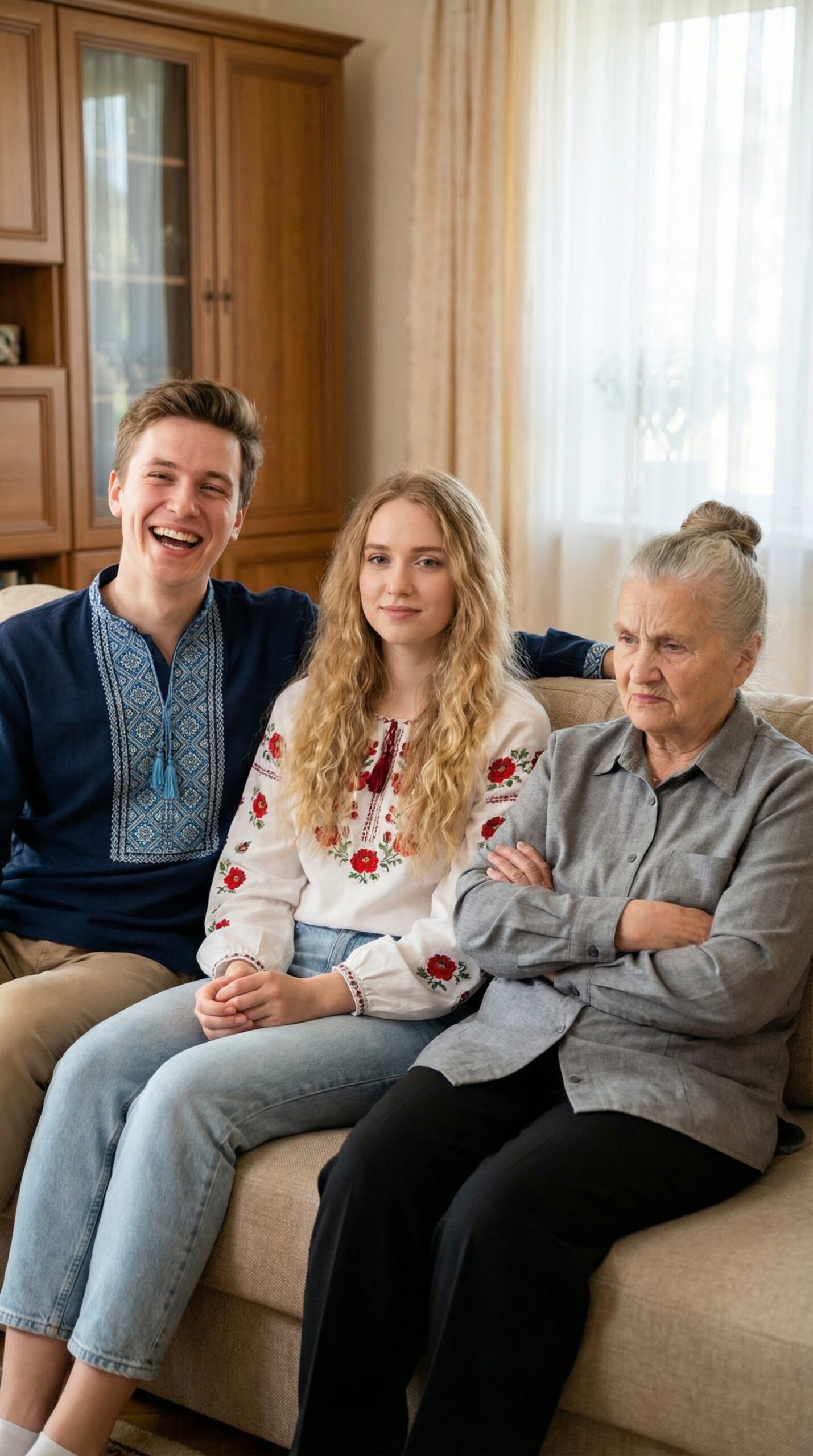 – Ось тобі, а не хлопчика, сама по мужиках шастай, дитину не чіпай! Наш Юрко, наш і крапка! А ти йди … йди з богом … Ех Вірко, Вірко … що ж ти наробила …