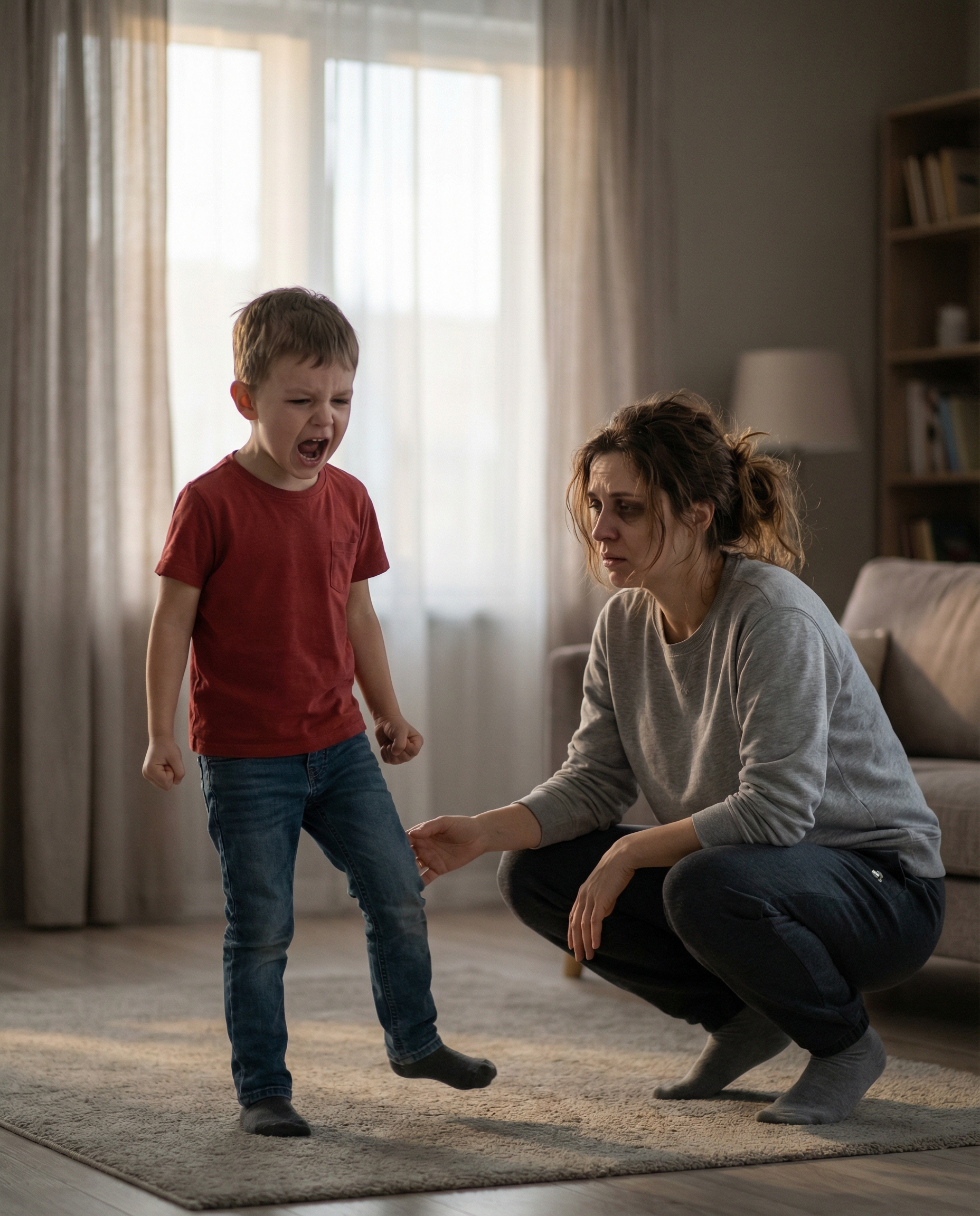 – Татусю, я так скучив! Мама мені набридла, коли ти прийдеш? – Син притис телефон до вуха. – Ой, синку, я затримуюсь на роботі! Ще кілька годин. Потерпи маму не багато, я скоро буду! Потерпи маму… Ці слова застрягли у голові Ольги. Наче вона була якимось випробуванням, яке треба терпіти. Наче її присутність – важка ноша