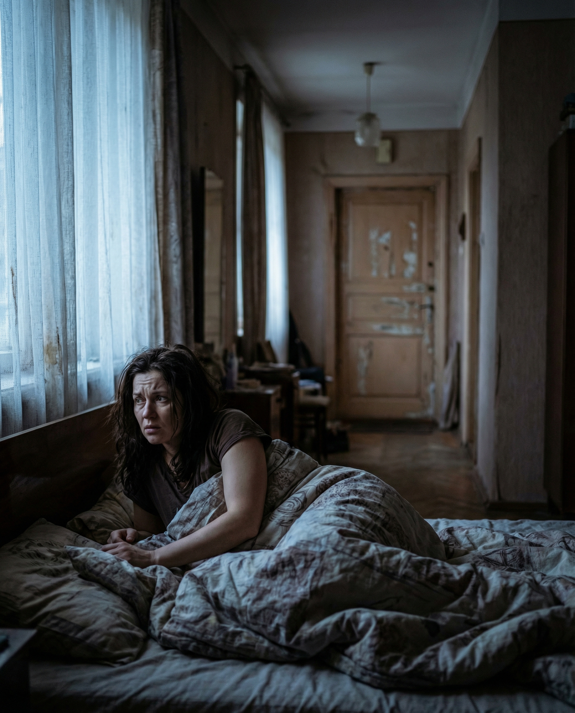 Дзвінок у двері Я накинула халат і вийшла з кімнати. У дверях стояли двоє в поліцейській формі.І СВЕКРУХА Її обличчя було спотворене горем, очі почервоніли. Вона схлипнула і тицьнула в мене пальцем, який злегка тремтів. Серце завмерло.