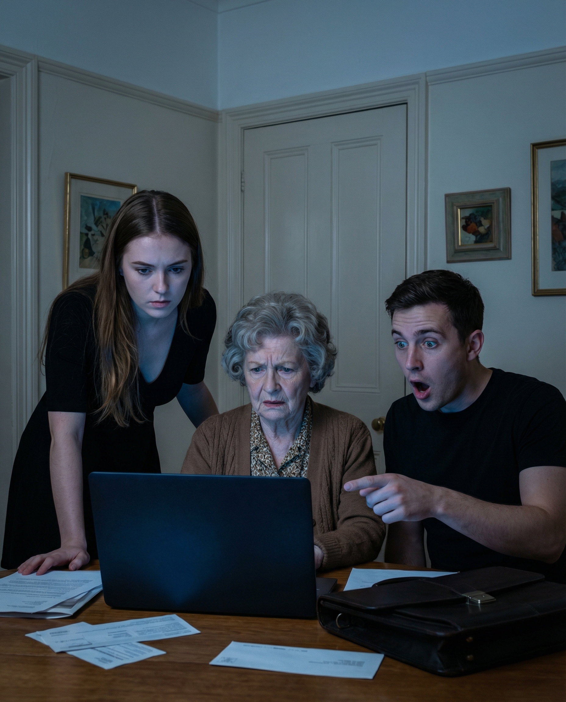 — Сергію, ти маєш контролювати сімейний бюджет! .— Чоловік у домі — головний,отже й вирішує, на що витрачати..ми ж про все домовляємось..— Домовляєтесь?— А чому твоя жінка купує косметику..Чому замовляє продукти додому..— Мамо…