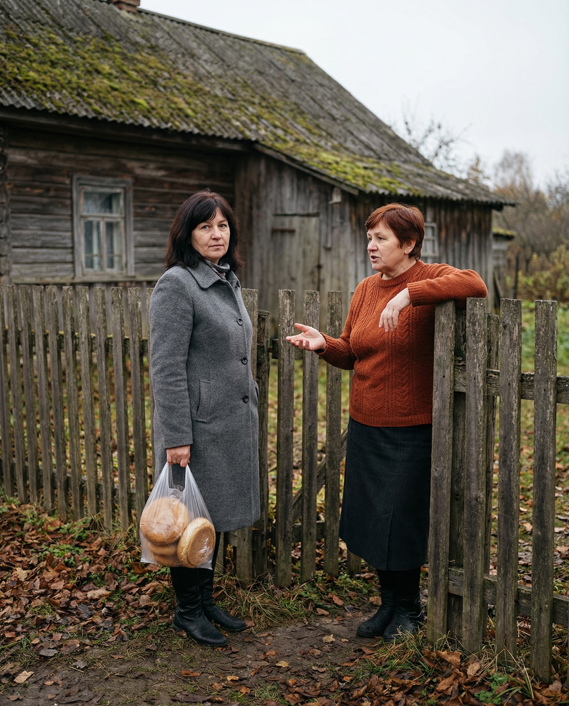 Лідочка, а ти знаєш, що твій Микола вчора одружився? — Валентина Петрівна притулилася до паркану, її очі горіли цікавістю. — Я бачила сама, як вони виходили з РАГСу!