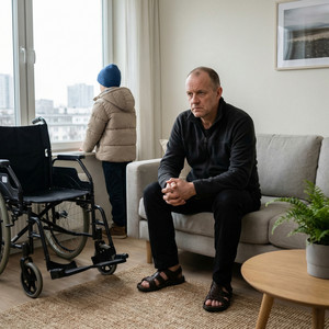 – Стояти! – гаркнув Григорій так, що Ганна мало не випустила хлопчика. – Ти що твориш? Він у мене не іграшка! У нього хребет пошкоджений, ти взагалі це розумієш?- Я ж акуратно, я його міцно тримала. – Акуратно?! – Григорій вихопив із кишені гроші, шпурнув на стіл. – Ось твій заробіток за тиждень. Збирайся і щоб духу твого тут більше не було!