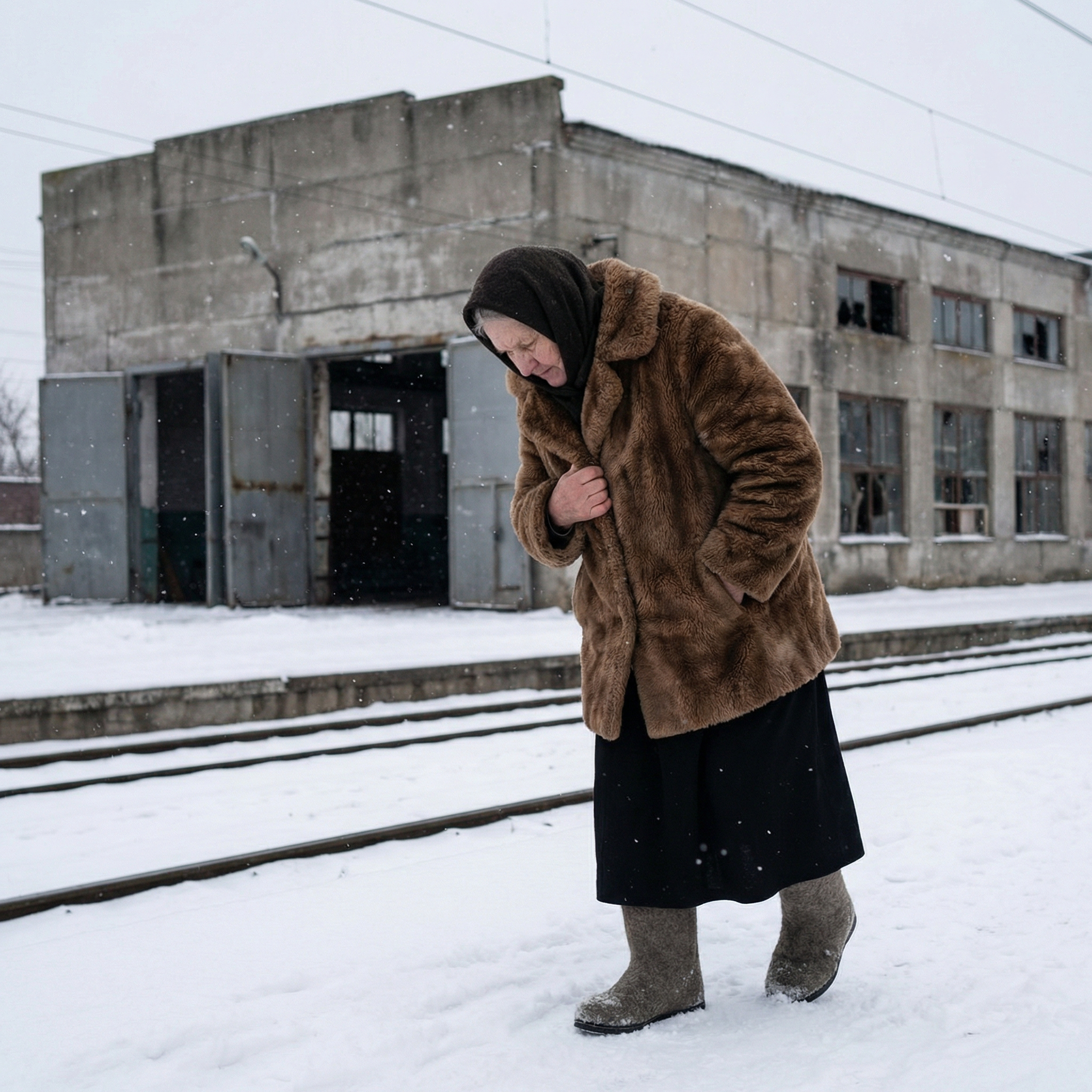 Юля працювала в санаторії, куди доводилося їздити на електричці.