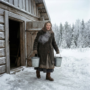 — Ой, рятуй, Господи… — прошепотіла вона, перш ніж гупнути … Тремтячими пальцями вона набрала номер сина.— Пашенько… синку… щось недобре… приїдь… До вечора примчав Павло. Без шапки, розпатланий, він застиг на порозі, побачивши матір напівлежачою— Мамо… що з тобою?— Господи, вона ж як лід…