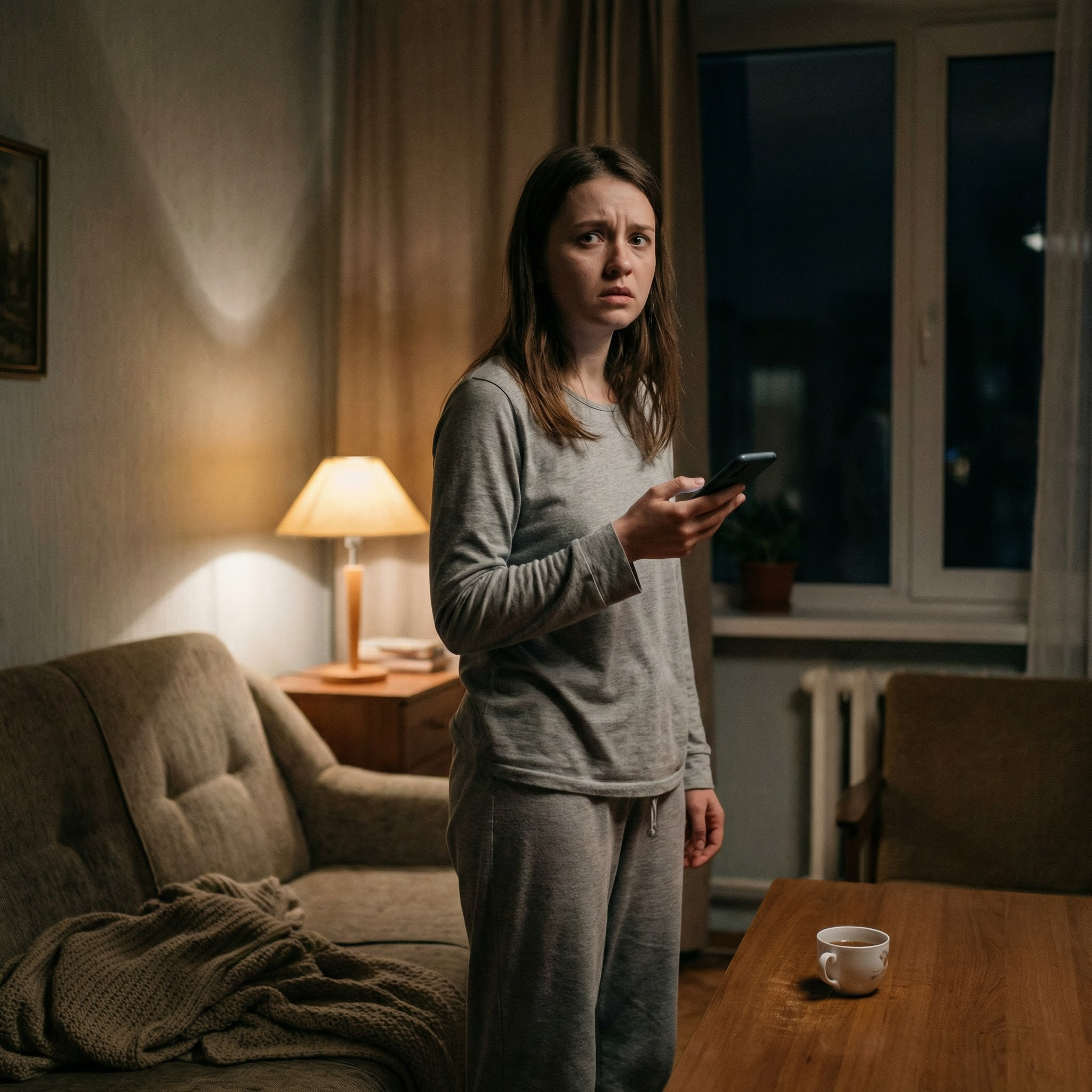 Наталка відключила телефон і розплакалася. – Ваш чоловік зраджує Вам, – звучав у голові голос. – Якщо не вірите, сьогодні о 6-й, ми будемо в місцевому готелі. Наталка глянула на годинник, схопила сумку та зупинилася. Вона дістала телефон. – Мамо, приїдь до мене,  – схвильовано промовила Наталка. Жінка все розповіла матері. Повисла невелика пауза. – Ще є час. Чекай. Зараз приїду, – відповіла мама і вибігла з квартири