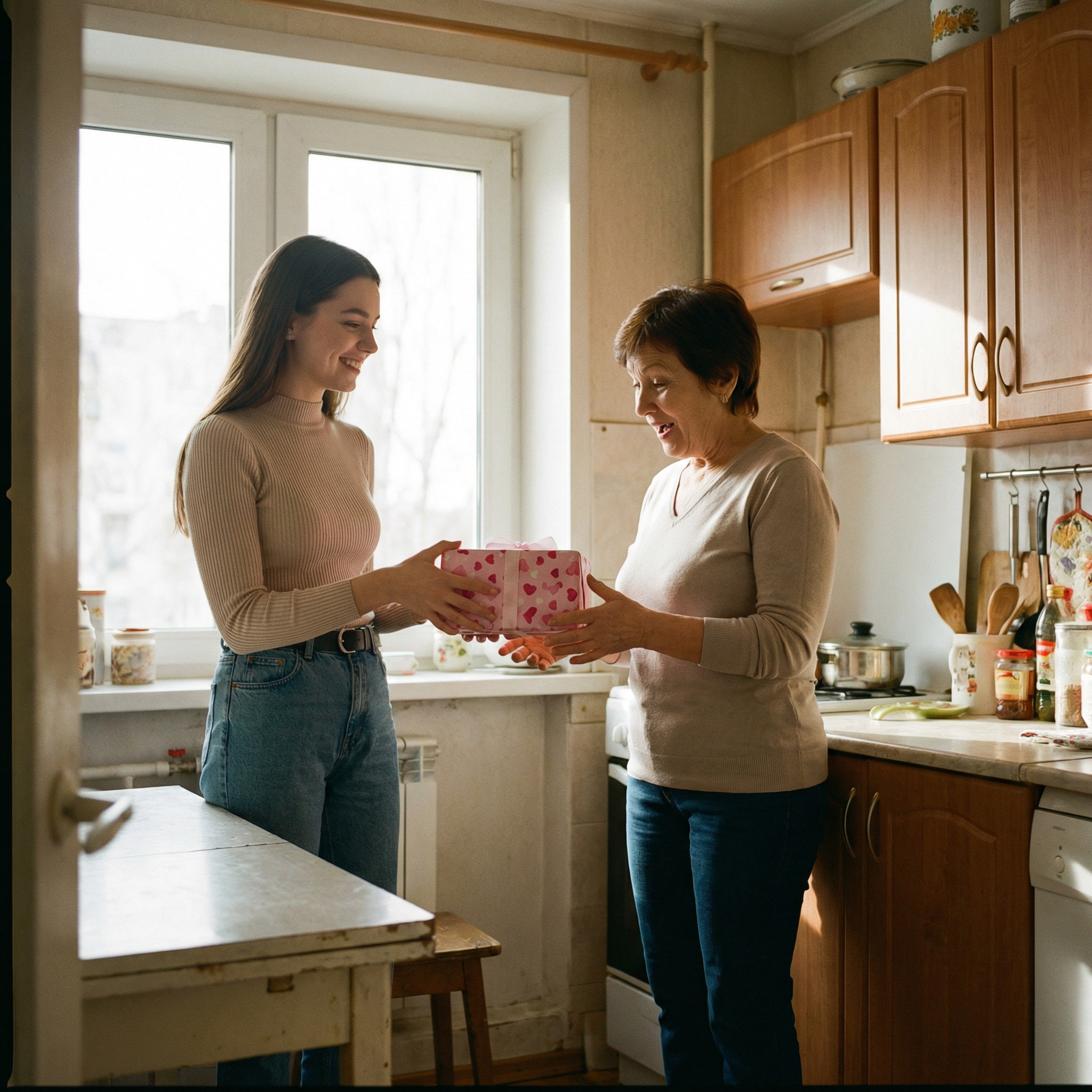 Дочка не говорила батькам, що її трохи дратують усі ці суперечки за столом, простіше було піти додому і вдати, що все гаразд