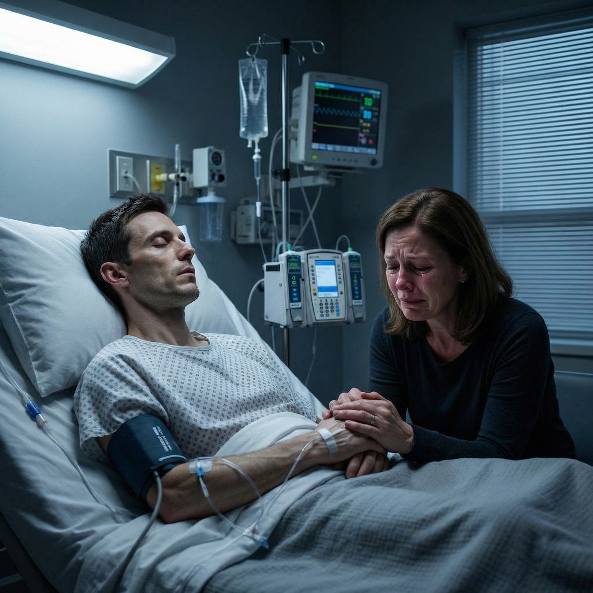 Жанна не промовила ні слова, прощаючись з чоловіком. Лікарі говорили, що він відходить — повільно, але невблаганно.