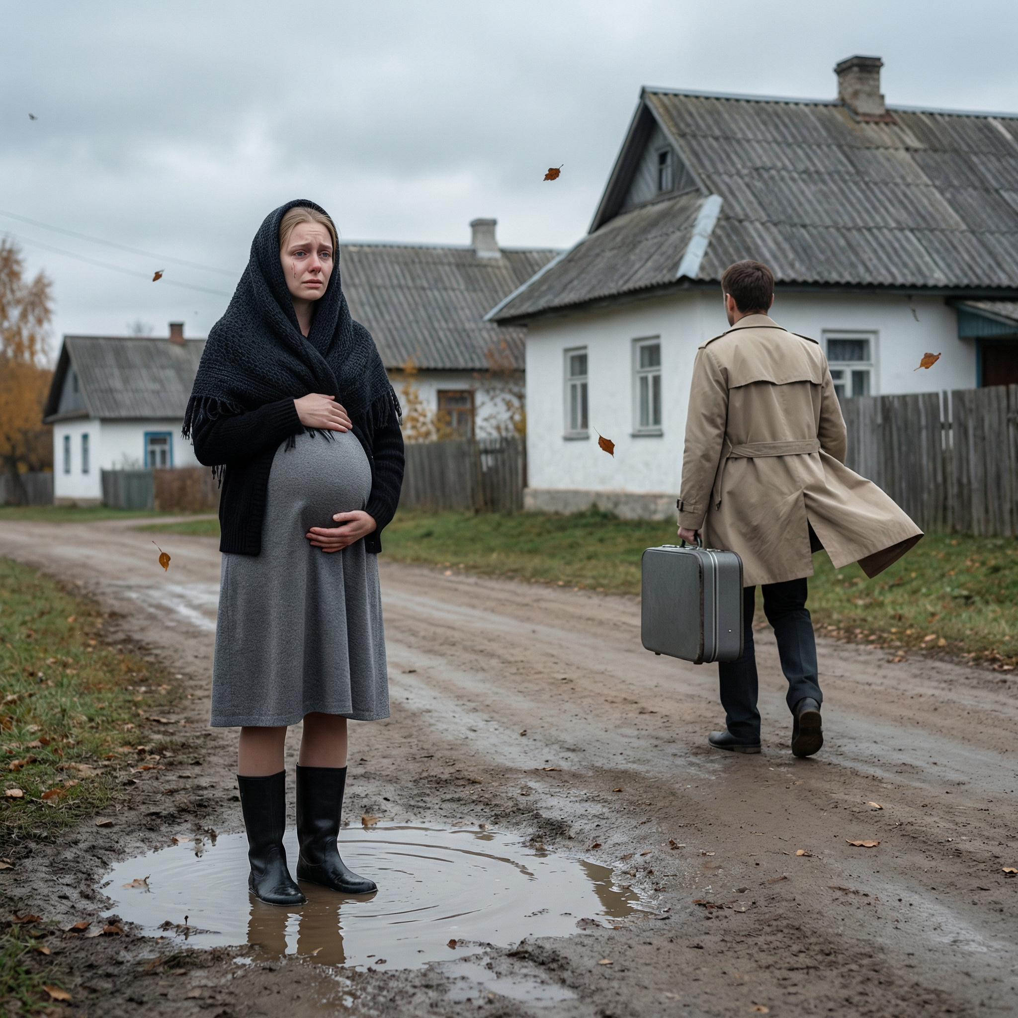 Відійди від мене! Я не обіцяв одружитися з тобою! І взагалі я навіть не знаю, чия це дитина.