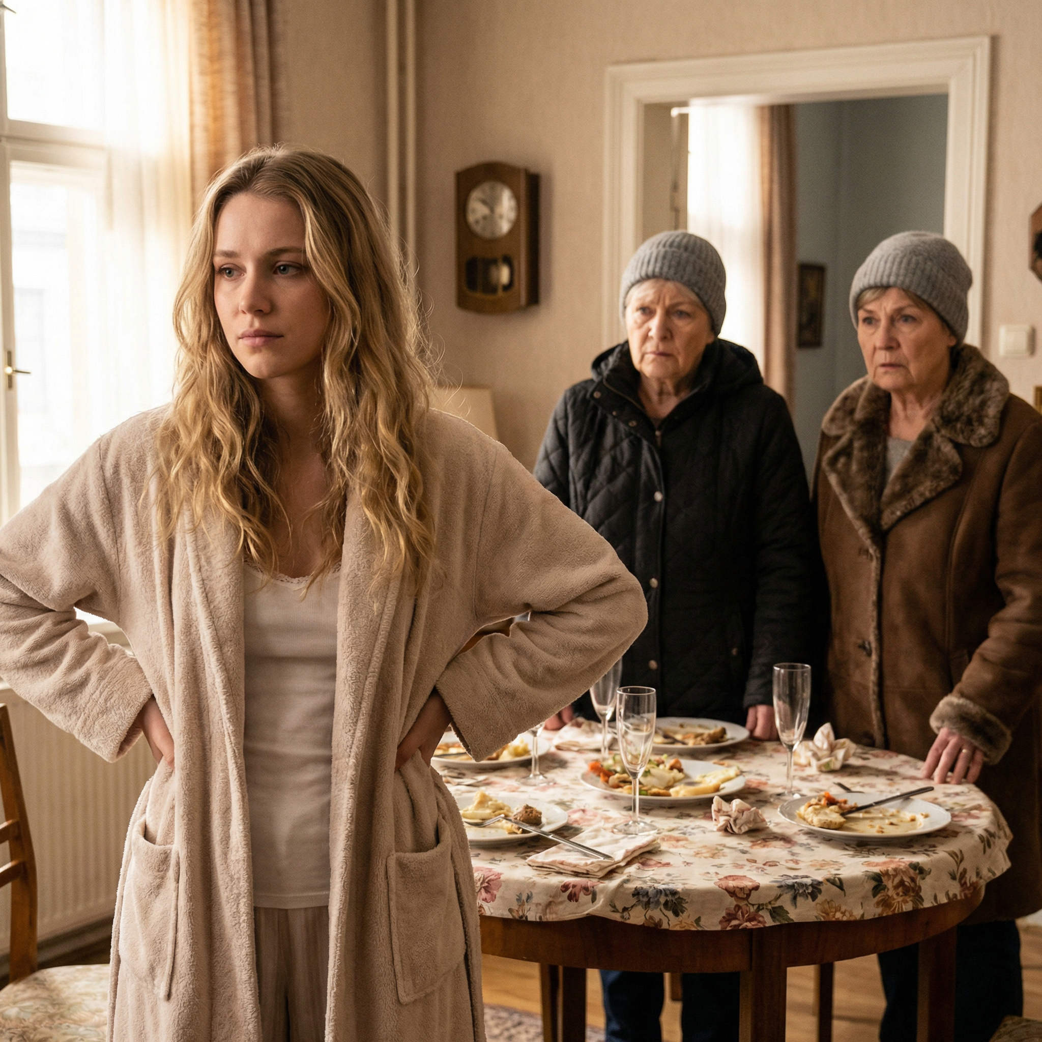 З Новим роком, – сказала я. – Чим зобов’язана такому ранньому візиту? – Ранньому? – ахнула Зінаїда Марківна. – Моя хороша, ти на годинник дивилася? О пів на десяту! Я у твої роки вже пів квартири встигала прибрати до цього часу