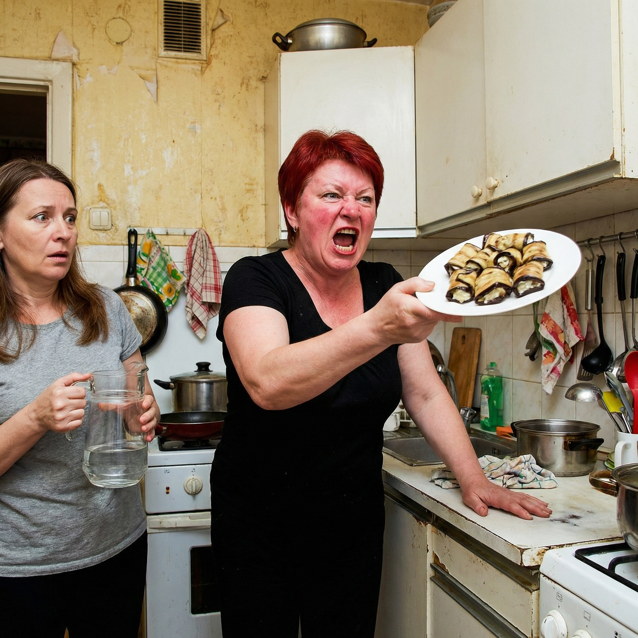 – Ми таке не їмо! У нас у селі цим свиней годують! – Свекруха жбурнула тарілку. За хвилину я виставила їх за двері