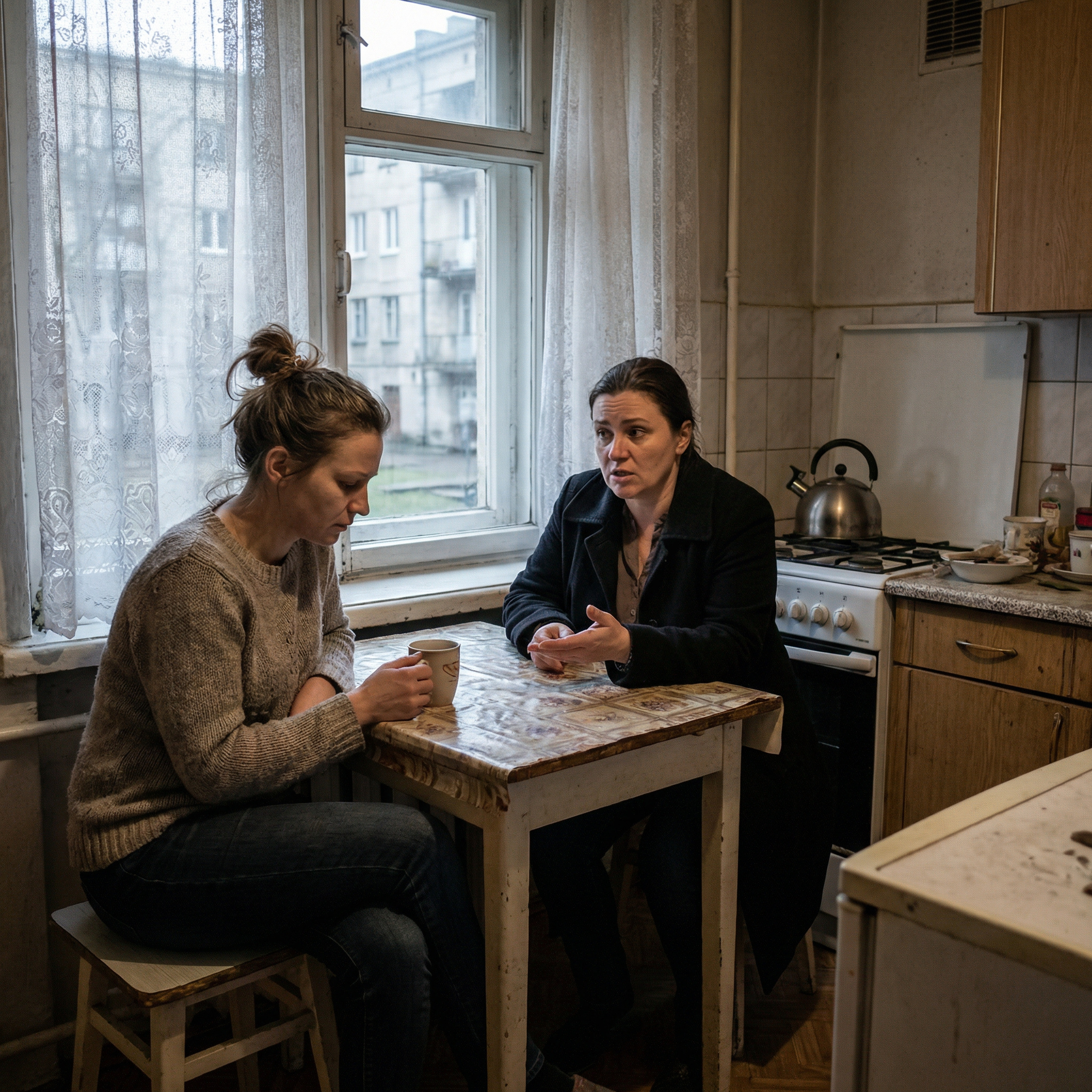 Я розумію, що тобі було важко знайти своє місце, і ти вирішила вискочити заміж. Але наразі я відчуваю, що наші стосунки зайшли в глухий кут. Мені потрібні зміни і новий етап в житті. Тому я пропоную тобі переїхати в гостьову кімнату. Я планую знайти нову партнерку, з якою захочу побудувати сім’ю. Сподіваюся, ти зможеш зрозуміти моє рішення…