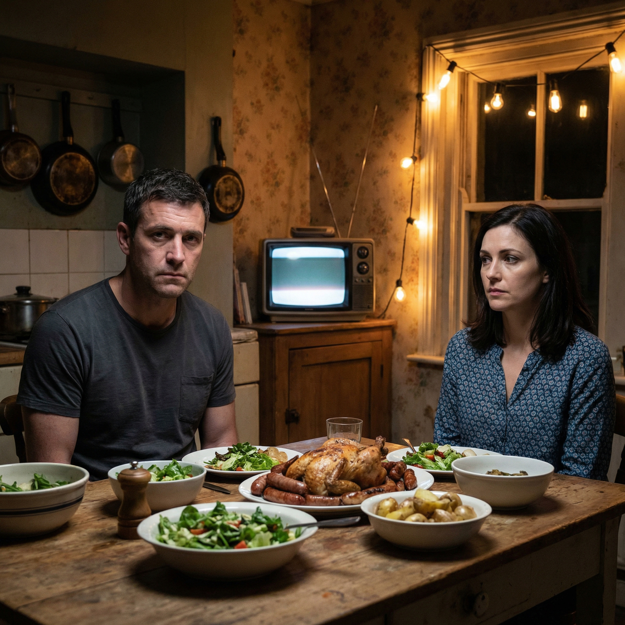 – Слухай, Марино. Якщо це твоя ідея й твої родичі, давай ти й оплатиш новорічний стіл. В мене ще аліменти, ремонт машини. Навантаження велике