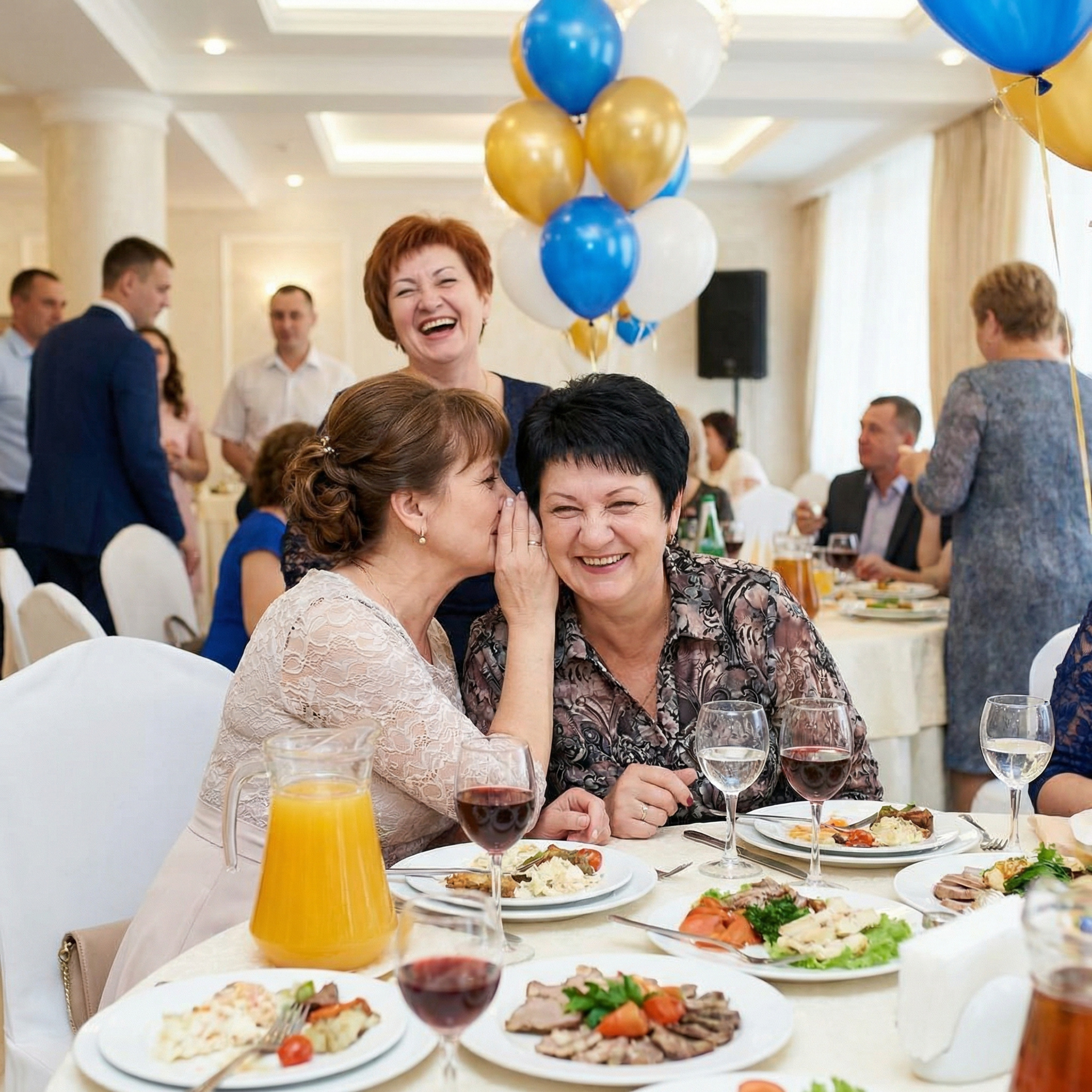 – Якщо вона зіпсує мені свято, – прошепотіла матері на вухо Віра. – То я не знаю, що я з нею зроблю! Лізе не в свою справу! Навіщо її запрошували?