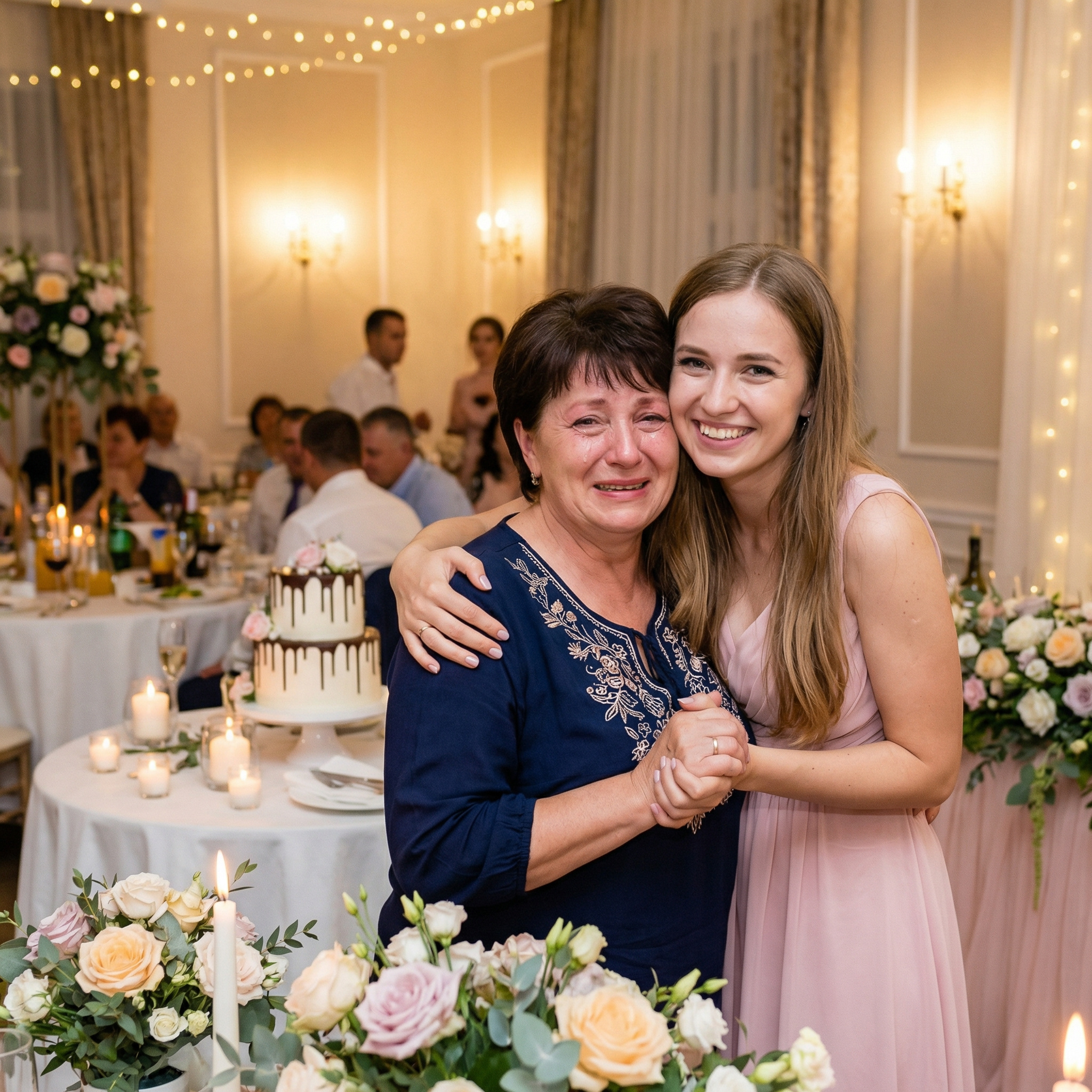 – Для дітей немає місць за столами, – це раз, – Ганна тихо говорила. – Їм тут не місце, – це два. Мама ясно сказала, що свято тільки для дорослих, і ти це чудово знала, коли сюди їхала. – Та як ти смієш! – злетіла Марина, яка до цього мовчала. – Це ж ювілей, діти мають право тут перебувати! – Не мають, – відрізала Ганна. – Бо їх не запрошували!