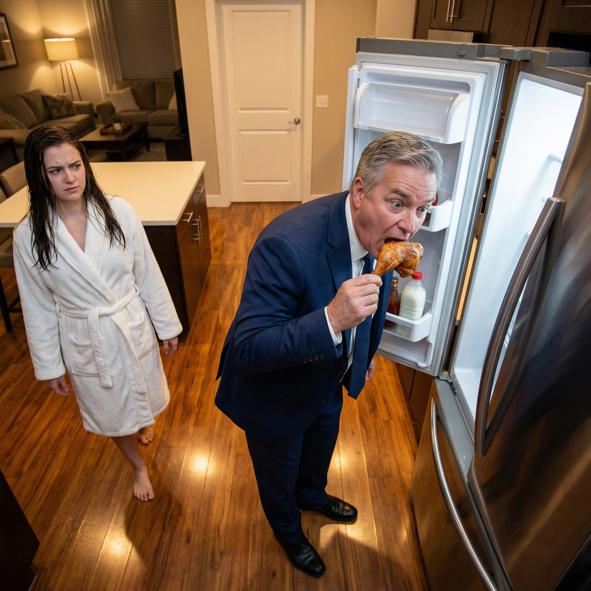 “Незнайомець у 65 провів зі мною ніч.. а на ранок правда «приголомшила»мене… Холодильник порожній, ані нормальної кави … щей старий старий килим у коридорі. Ітут… я не витримала…