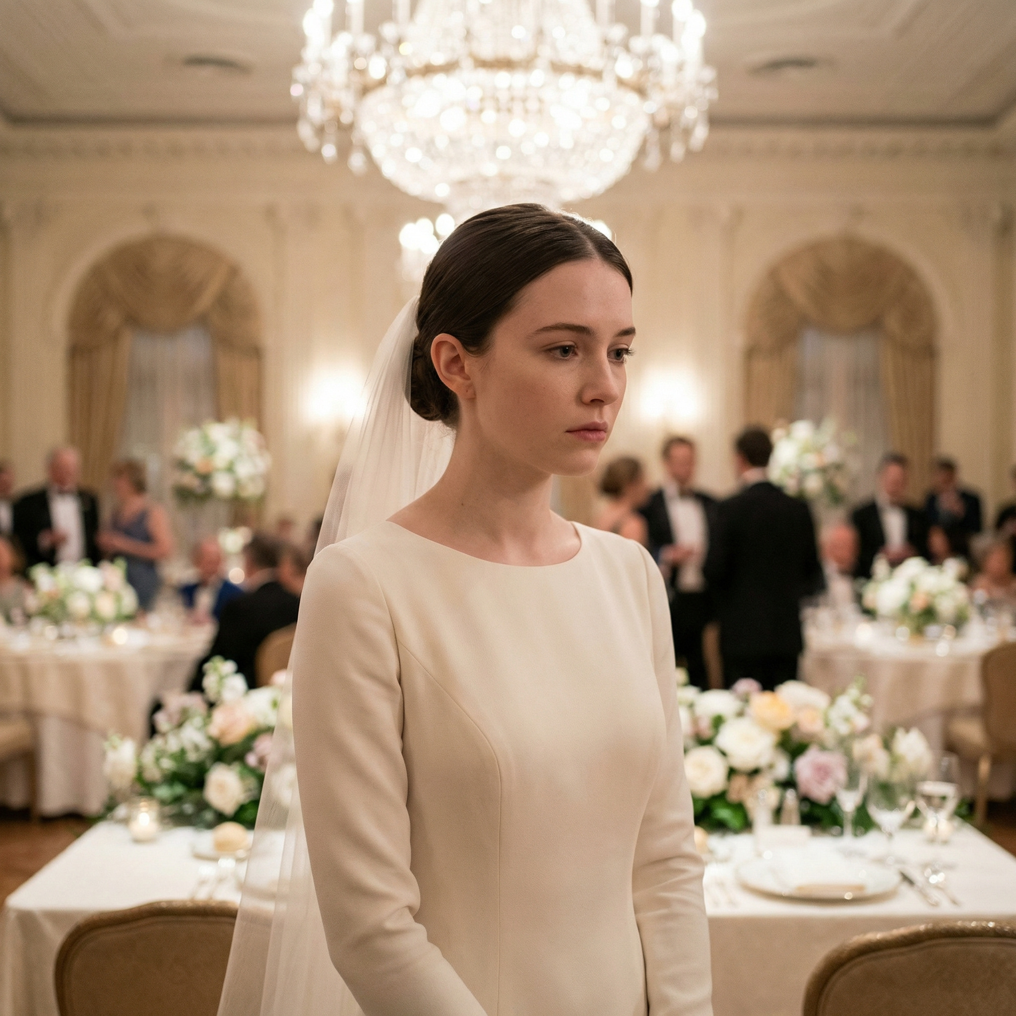 Катя досі не розуміла, як їй вистачило духу погодитися на те весілля. Спочатку планувалося щось тихе: розпис, пара свідків, вечеря вдома.