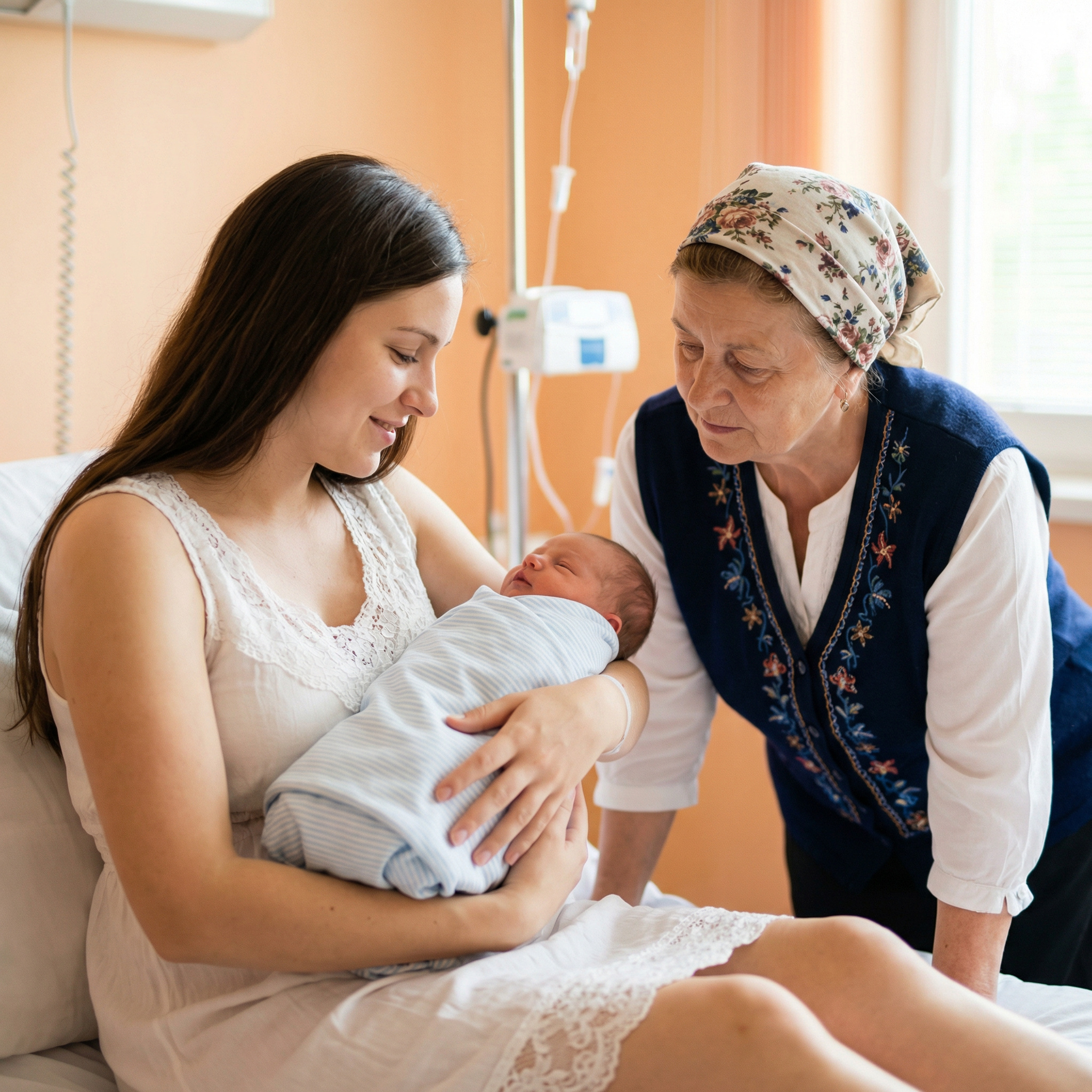 На “сороковий день ” – невістка відкликала Галину вбік: – Тітко Галю, я чекаю дитину, – тихо сказала вона. Галина “застигла”, не в змозі повірити у це. Не обманює? Скільки часу минуло, хто її знає, цю чужу дівчину? Раптом дитина Галині не онук?