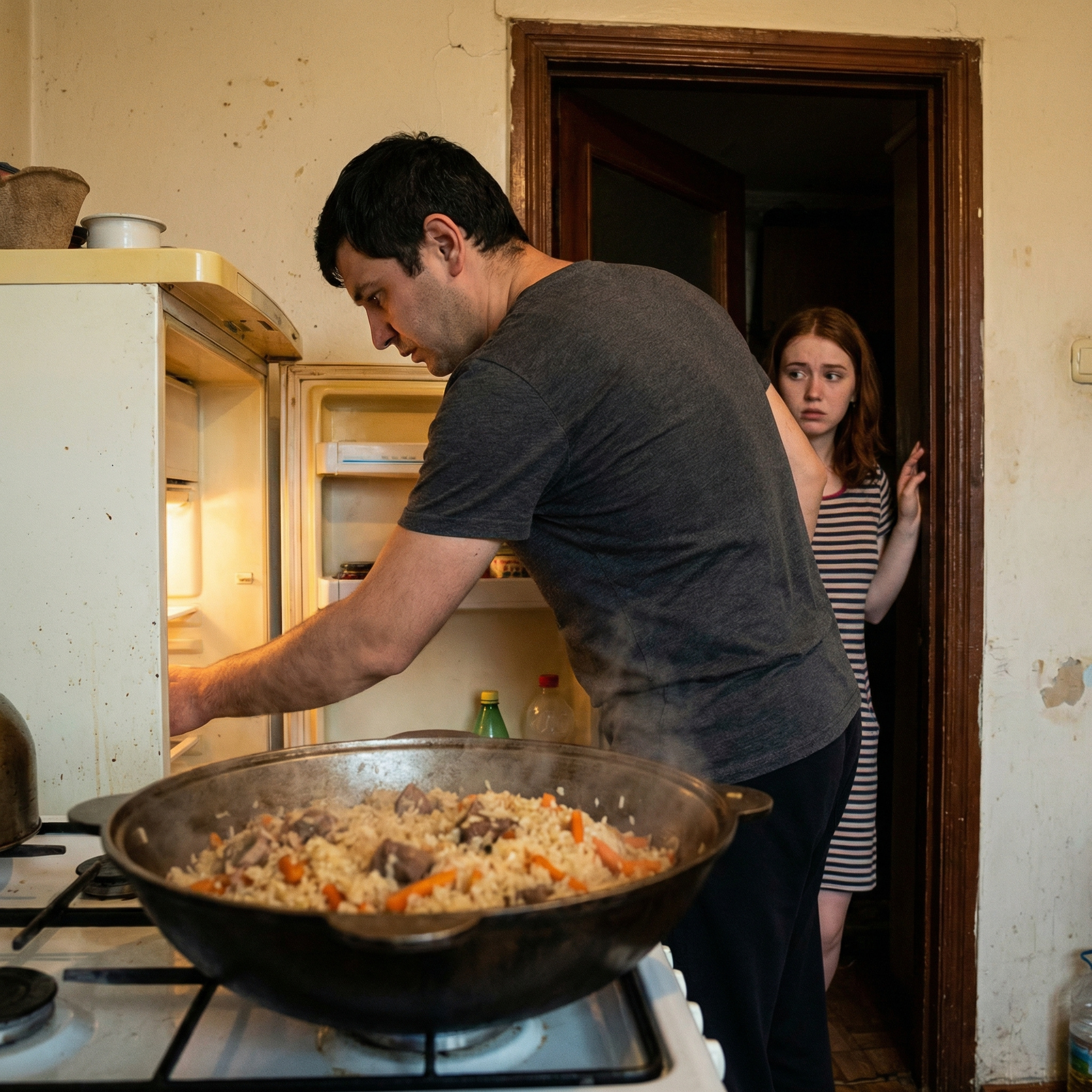 — Усе… Стасе, тему закрито. Я нікуди не поїду…— Як я сам поїду? Що скажуть люди .. тітки, дядько Микола? Що в нас проблеми? Людмила притулилася до одвірка. Нууу ось воно…Почалося. Вона чекала саме на це.