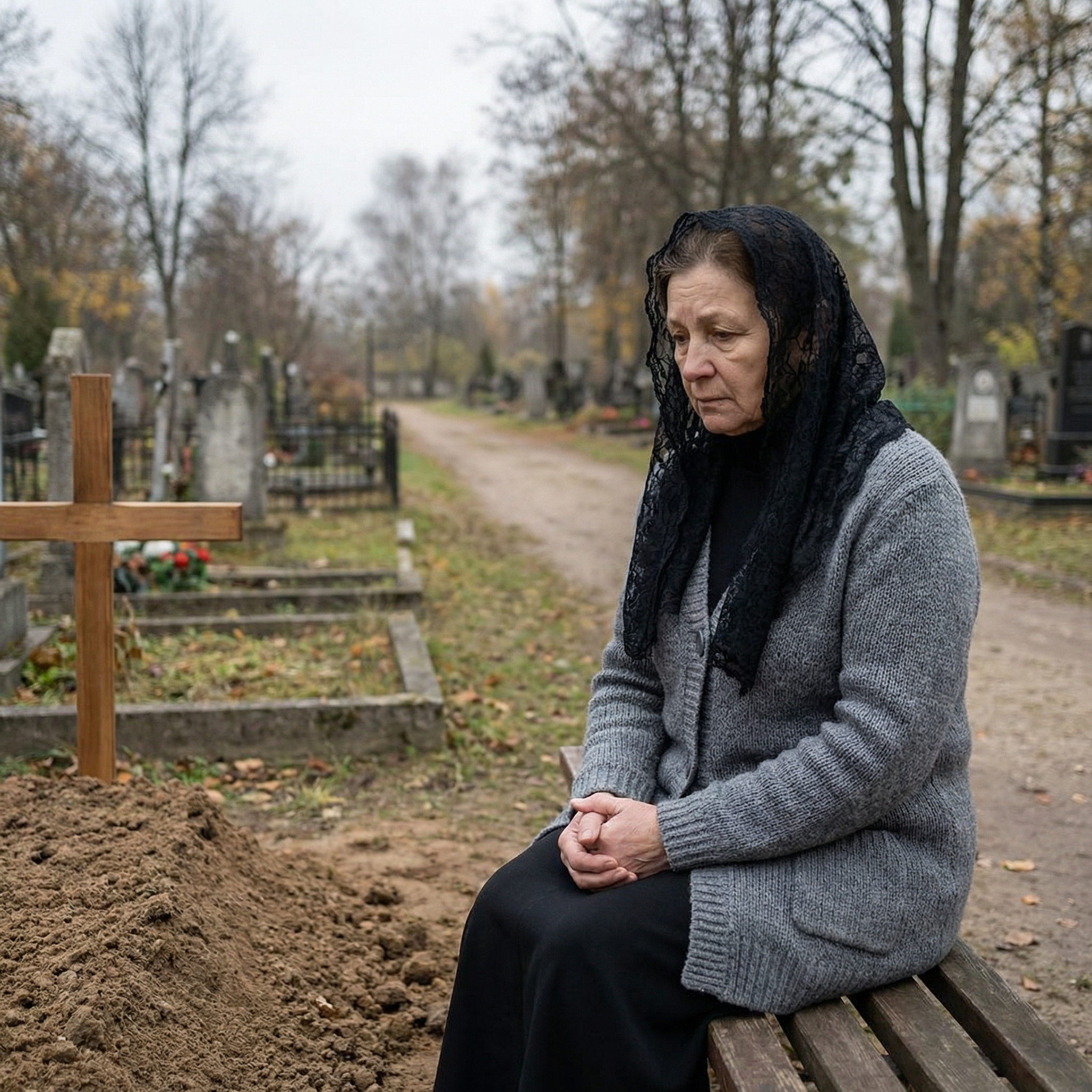 – Алло, Вітя… – Приїжджай швидше. Тата не стало… – Мамо, я зараз зайнятий – Подзвони Світлані. – Синку, тата не стало! – ахнула Надія Петрівна.– Мамо, справді, подзвони Світлані. Вона краще з усім впорається. А я як тільки звільнюся, то зразу підʼїду… Син поклав слухавку.