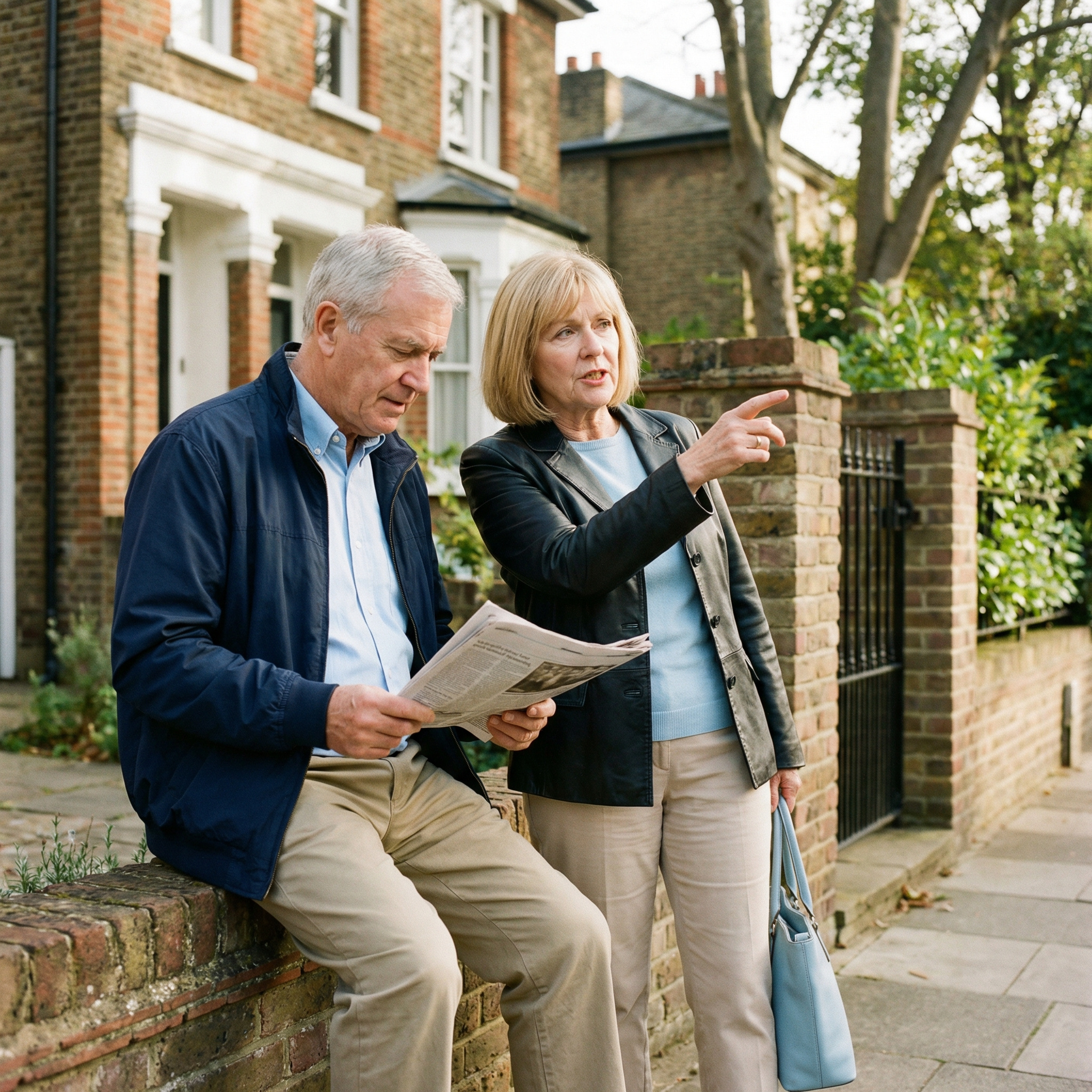 Повертаючись додому, вона побачила сусіда, який сидів біля воріт з газетою. Вона легенько потягнула газету і строго запитала:— Ти чого тут, Єгорику? — Тебе чекаю,— Гостя у тебе була. Наталя називалась. Молода. У Марії Семенівни по спині пробіг холодок… Вона одразу зрозуміла, про кого йдеться. Схопила сусіда за рукав, втягнула в будинок — Що сказала? Чого їй треба?
