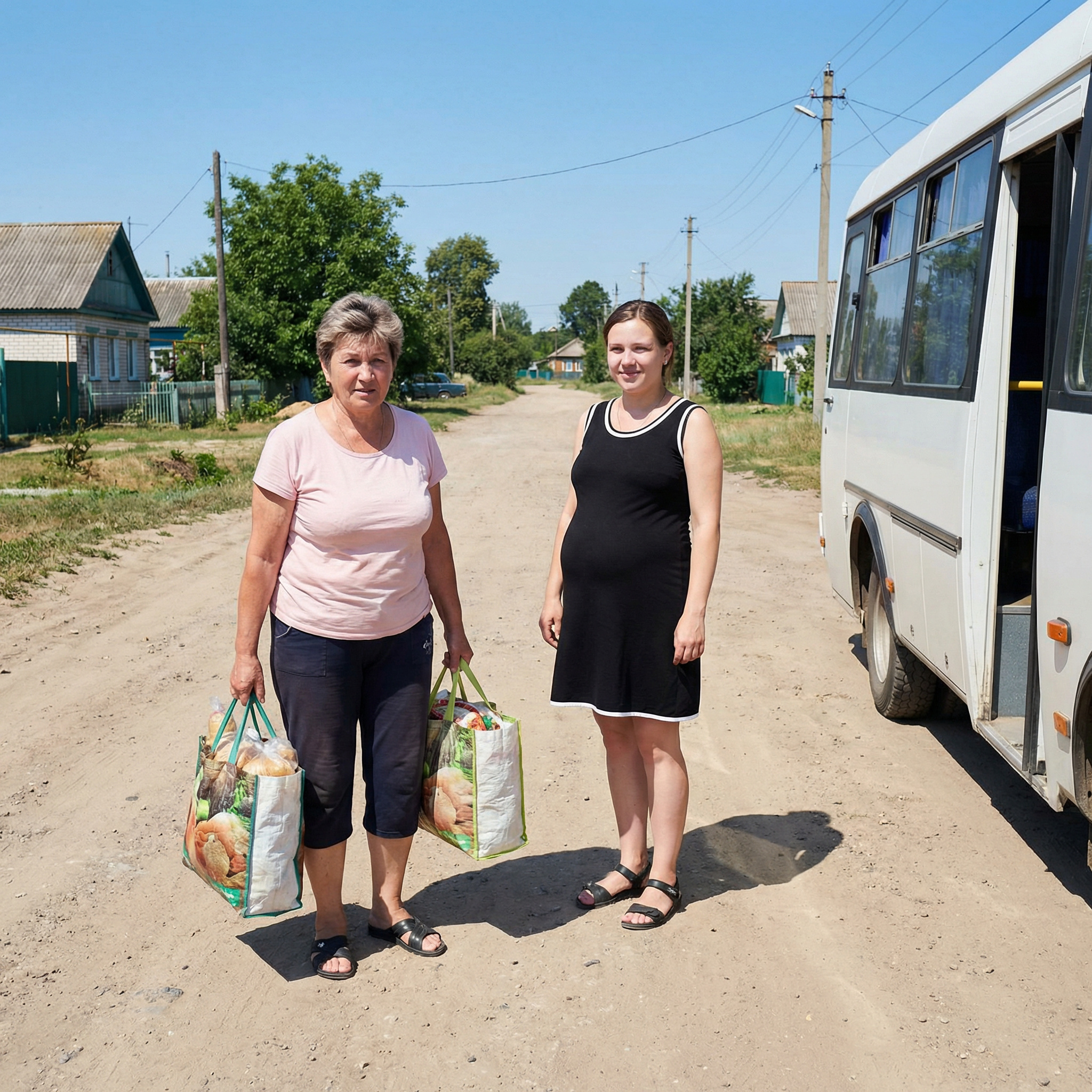 “– Як чоловік?– Він мені казав, що не одружений.– Одружений, як бачиш. І діти є. Мене вітчим із хати вигнав. Сказав, щоб виїжджала до того, хто дитину зробив, У мене тут ваша майбутня невістка з уже майже готовим онуком сидить. “