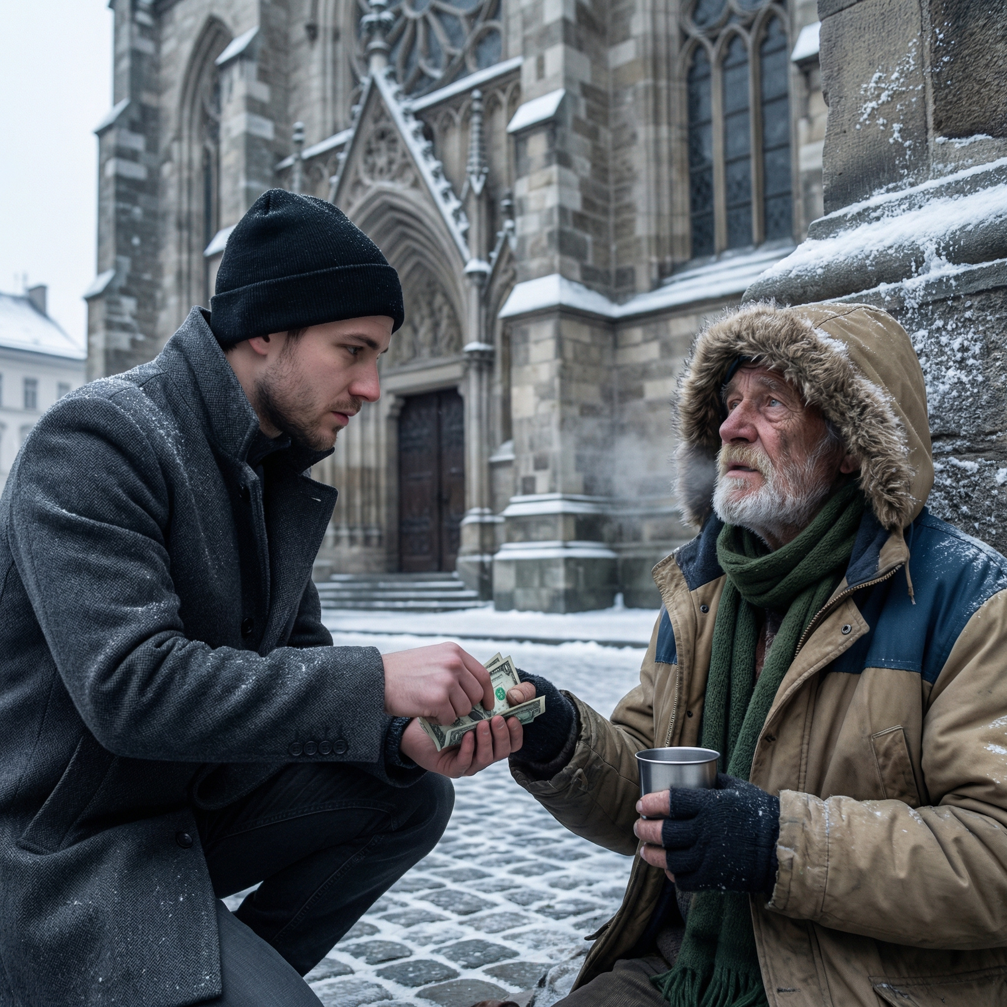— Чому у вас немає дому? Що з вами сталося?— Не думаю, що вам буде цікаво слухати мою історію. Багато людей опиняються на вулиці. Різні ситуації трапляються. Це все так непередбачувано. Ти можеш бути успішним лікарем, а потім в одну мить втратити все. Тебе багато років кликали Борисом Сергійовичем, а потім раптом ти для всіх — порожнє місце….Вадим відчув, як у нього пришвидшився пульс. Він упізнав цей голос. Востаннє він чув його майже десять років тому, але тоді пообіцяв собі, що ніколи не забуде.— Ви були хірургом, — тихо сказав Вадим.Безхатченко різко підняв голову, уважно подивився на Вадима й кивнув….
