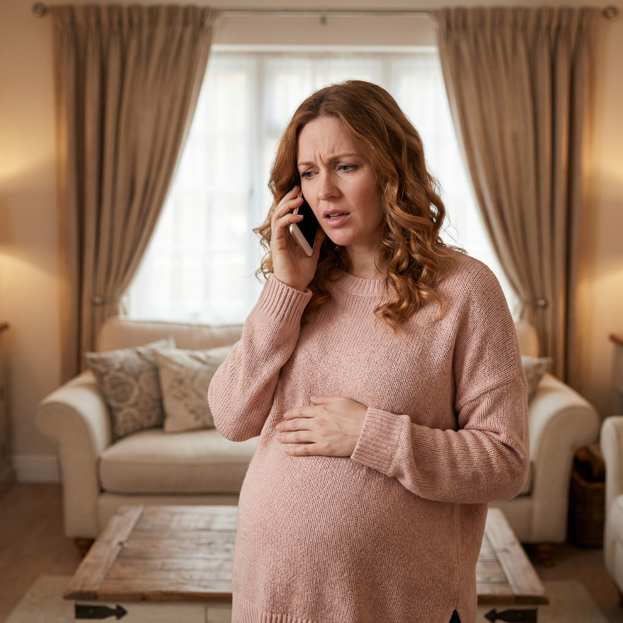 – Алло… Васю– Це не Вася. Це Олена… – Олена? А ви хто?…– Шановна, це ви хто? Я дівчина Василя. Ви щось хотіли?… Чоловіка нема, він на роботі затримується… .Мені так у голові запаморочилося, помітила червоні капельки на підлозі. Живіт сильно тягнуло, я аж корчилася… Відчувала, що малюк от-от народиться.