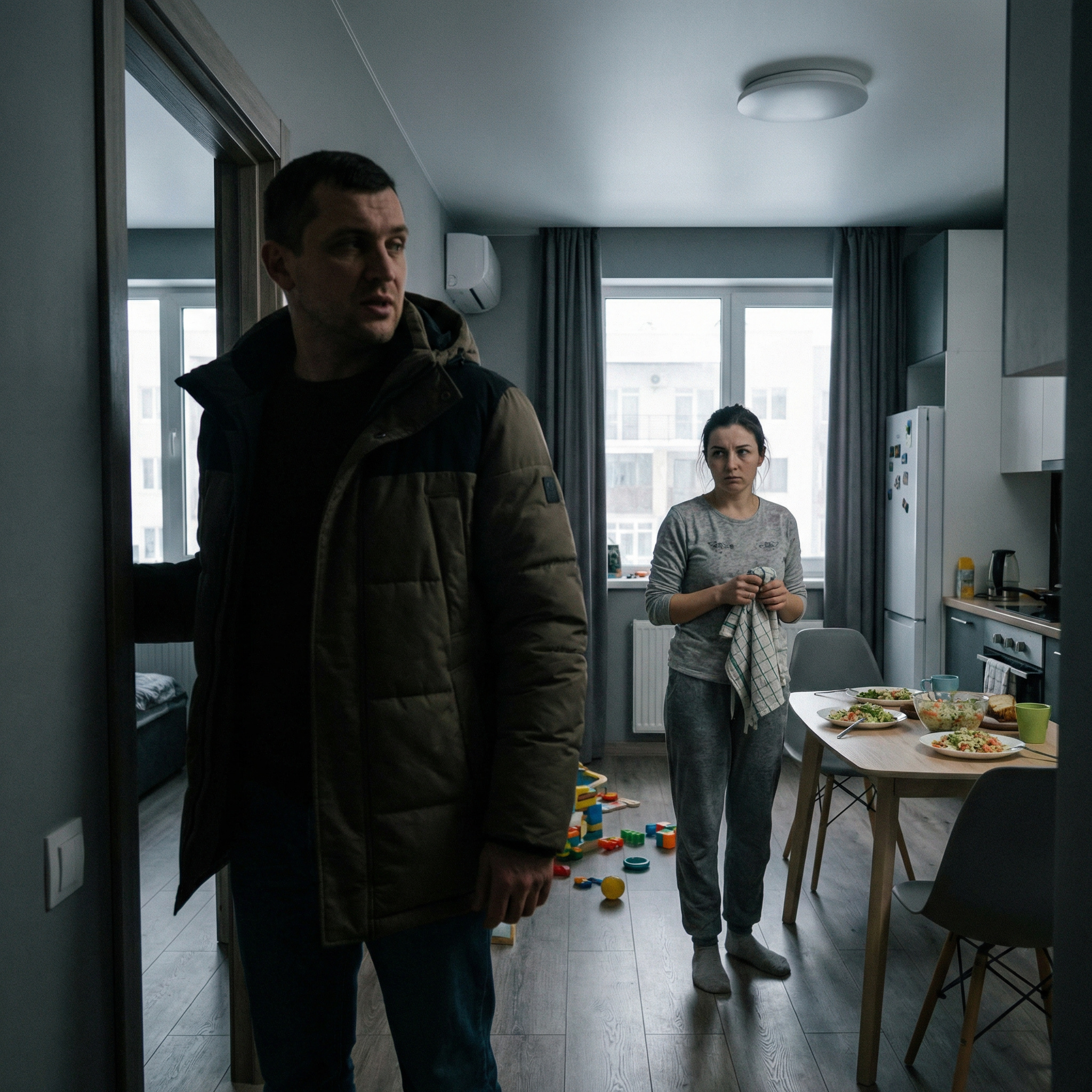 Ти куди це розігналась? Сиди вдома, салатиків наріж свіжих, дітей займи чимось. А я до матері з’їжджу. Привітаю зі святами й назад, — Максим кинув ці слова через плече, навіть не дивлячись на Оксану, поки натягав свою нову куртку. — Чому це ти сам поїдеш? — Оксана відчула, як всередині піднімається хвиля тихого обурення. — Діти вже три дні в чотирьох стінах, знудилися зовсім. Ми ж нікуди за всі вихідні не виходили. Давай ми швиденько зберемося і всі разом твою маму провідаємо? А потім на центральну площу заїдемо, на вогники подивимось, кави вип’ємо. Максим зітхнув так важко, ніби йому на плечі поклали мішок з цементом, і гепнувся на пуф у передпокої. — Ти знову за своє? Хочеш свято зіпсувати черговим з’ясуванням стосунків? Я ж сказав: я сам. Повернуся, а потім побачимо, може, й поїдемо на ту твою площу, хоча що там зараз робити в такий холод? Але Оксана його вже не слухала