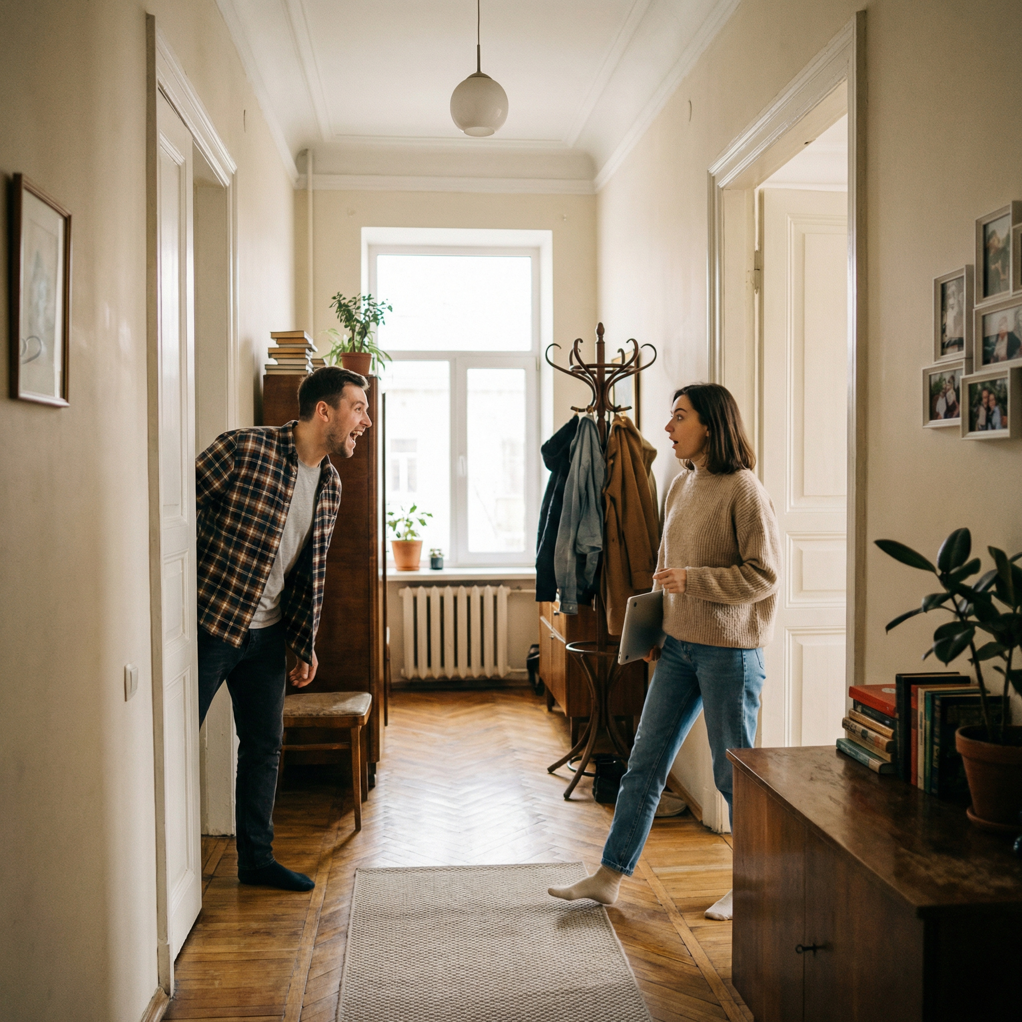 Христина! У мене радісні новини! – крикнув з порога Ігор дружині