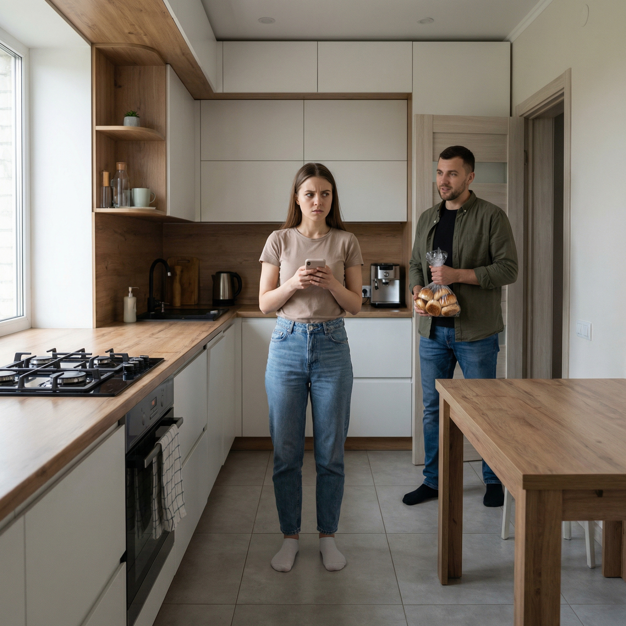 – Назаре, ти знаєш ,що дзвонила твоя мати і сказала що приїздять твої родичі і щоб я їх поселила у бабусину хату, яка ще навіть офіційно мені не належить?