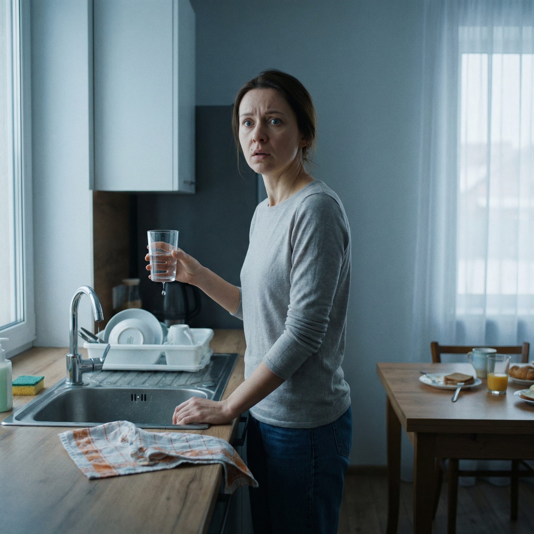 Світлана завмерла біля раковини, склянка з водою застигла в руці. Фраза зависла в повітрі кухні так несподівано, що спочатку здалося, ніби Сергій жартує. Але чоловік стояв посеред кімнати з абсолютно серйозним обличчям, чекаючи реакції.