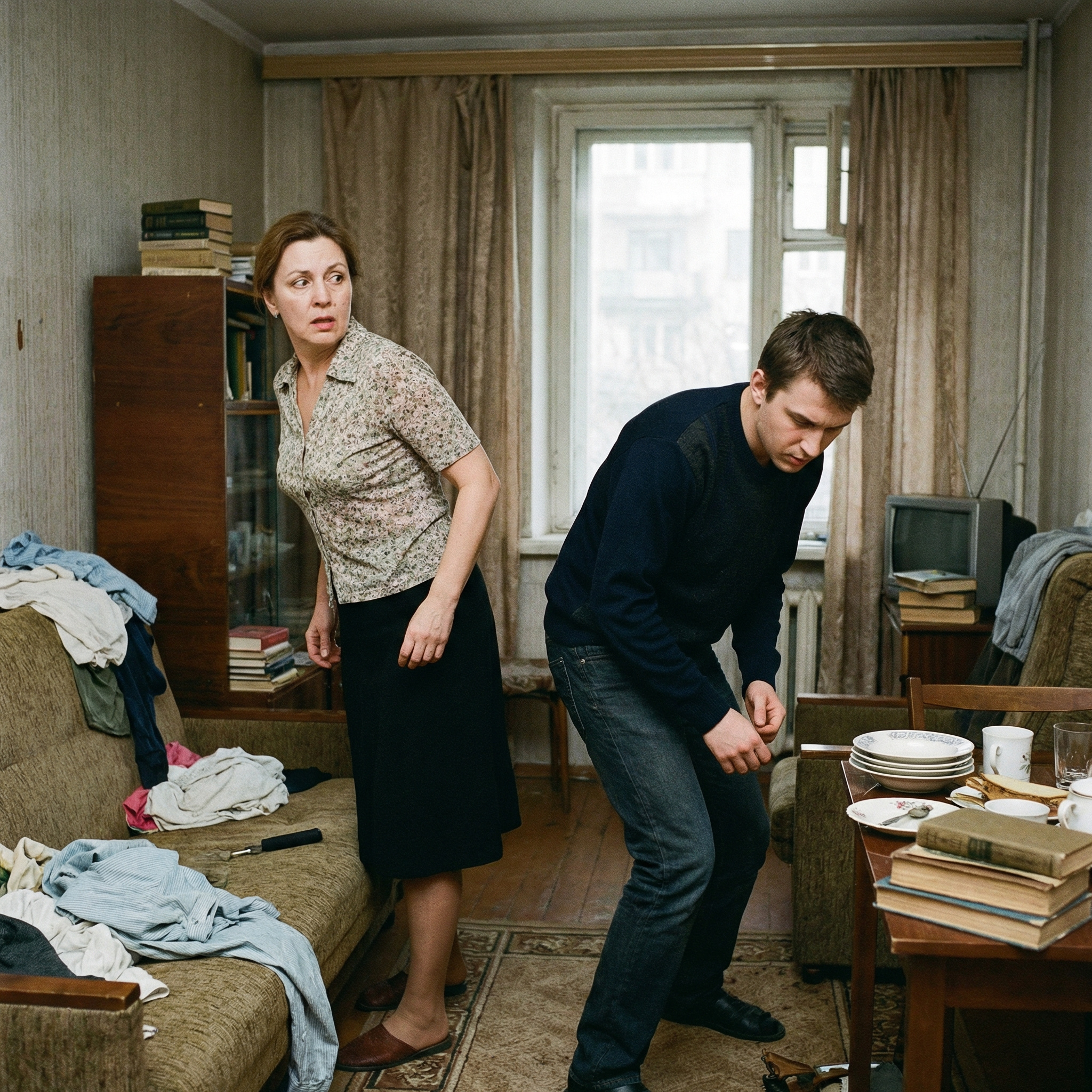 — Кажу ж, совісті немає! Мамі не було коли виховувати, чоловіка нового шукала і ось результат