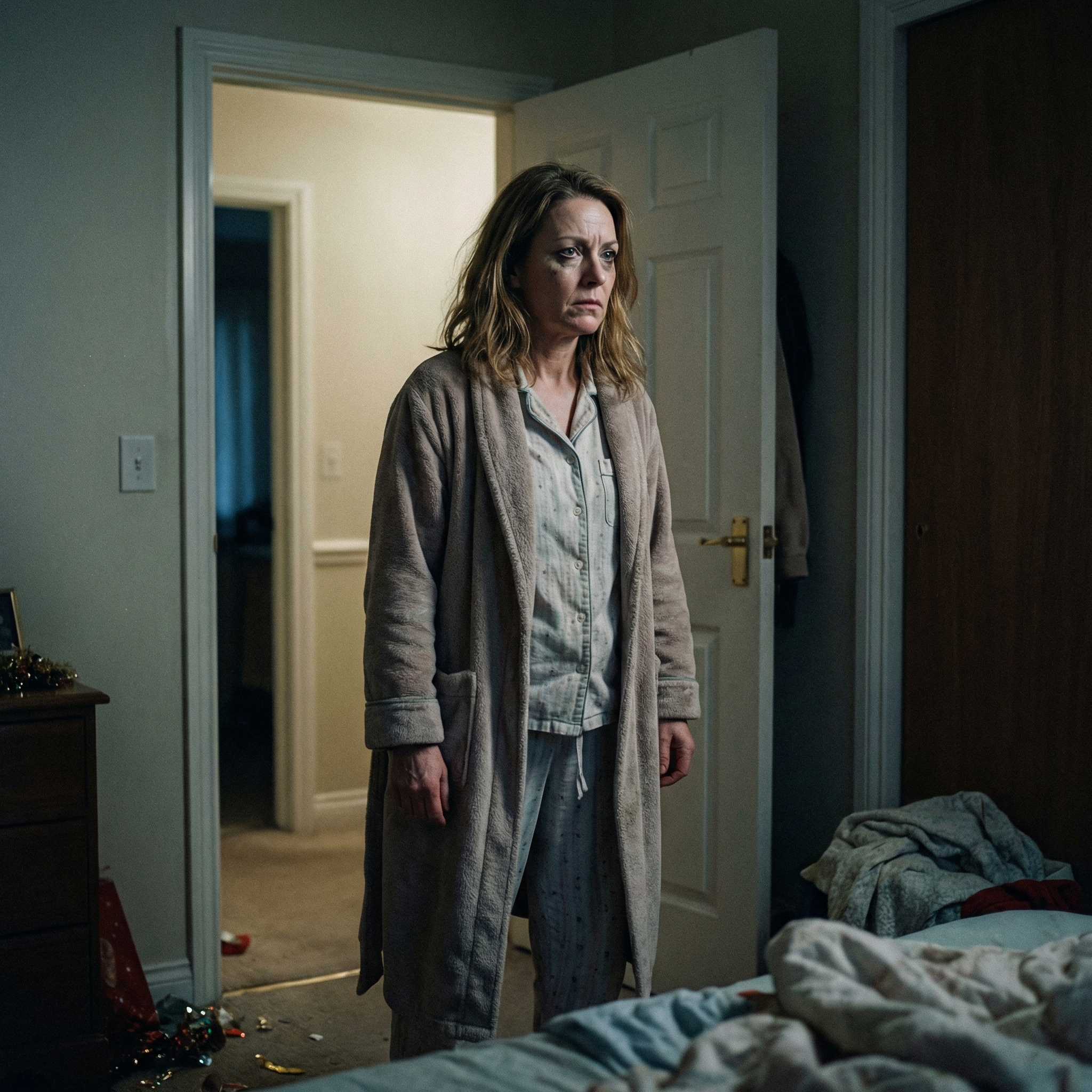 Валентина Михайлівна не спала пів ночі. І не тому, що святкувала — ні, вона лежала в темряві і злилася. На зятя, який за три роки шлюбу з її донечкою так і не навчився елементарної ввічливості. Навіть шоколадку не приніс. Навіть дурнуватий календар. А вранці першого січня вона зайшла в спальню і завмерла на порозі. Але про все по порядку…