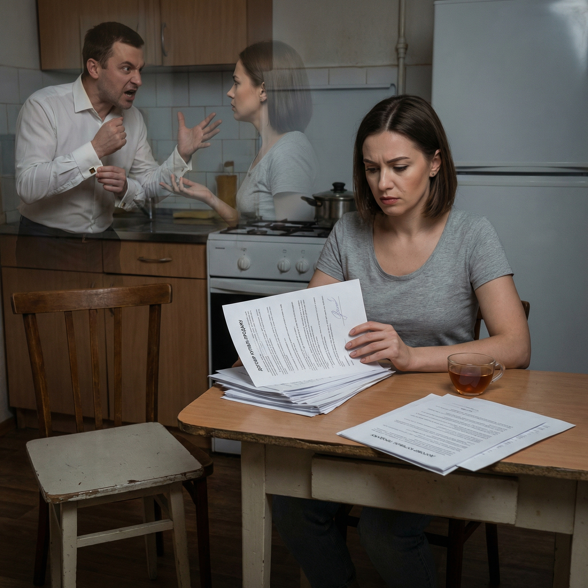 Документи лежали на столі рівним стосом. Я дивилася на підпис Максима під договором купівлі-продажу квартири і думала, який же він був самовпевнений. Наївний дурень. Думав, що якщо дружина сидить вдома, то вона нічого не розуміє в паперах. Адже всього три дні тому він кричав на мене на кухні, розмахуючи руками і поправляючи свої дорогі запонки…