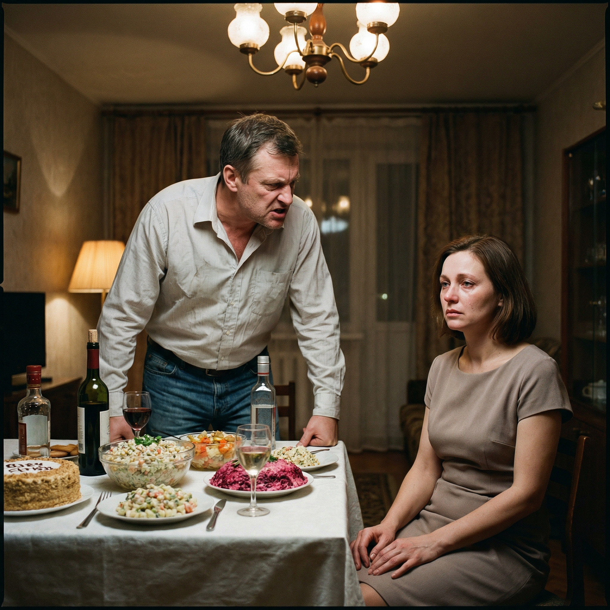 Коли Ігорю зателефонувала мати і сказала різким тоном: — Тільки без своєї Олени, ясно? Це мій ювілей, і мені не хотілося б її бачити за святковим столом! — він відчув, як всередині все руйнується, наче хтось облив усе кислотою. — Мамо, ти серйозно? Вона моя дружина. Як я їй це скажу? Ми разом вже п’ять років! За що ти її так ненавидиш? — спробував заперечити Ігор, розгублено притискаючи трубку до вуха. — За те, що вона мисливиця за квартирою! Ти що, не бачиш, Ігор? Ця простачка повисла на твоїй шиї тільки заради прописки і столичного житла. Я таких за кілометри чую! Де б вона була без тебе?…