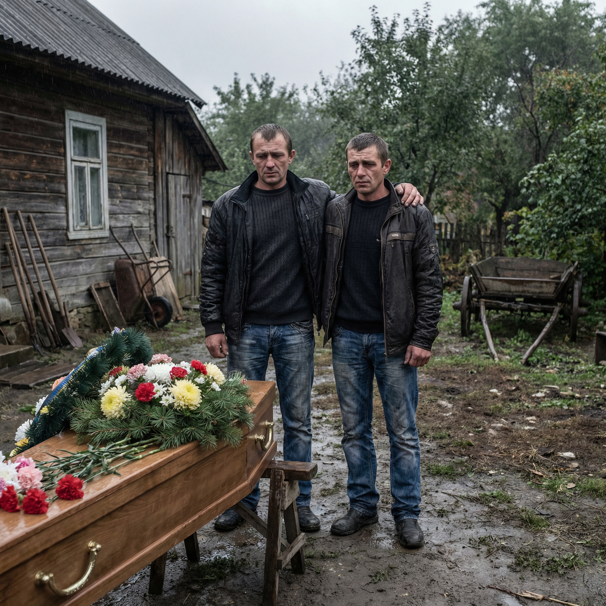 Не стало Катерини… Сини приїхали з міста в село на поминки. – Добре, що хоч зараз зʼявилися, – шепотілись сусіди. – Матір хоч в останню путь провели. Закінчились поминки і сини з родинами вже почали збиратись додому. Раптом в хату зайшла тітка Ліда, сестра Катерини. – Тітко Лідо, нам їхати пора, – почав старший син. – Хату треба закрити. Вам би теж їхати час. – Як їхати?! – здивувалась сестра матері. – А я вдома! Нікуди мені не пора. Всі здивовано дивилися на Ліду