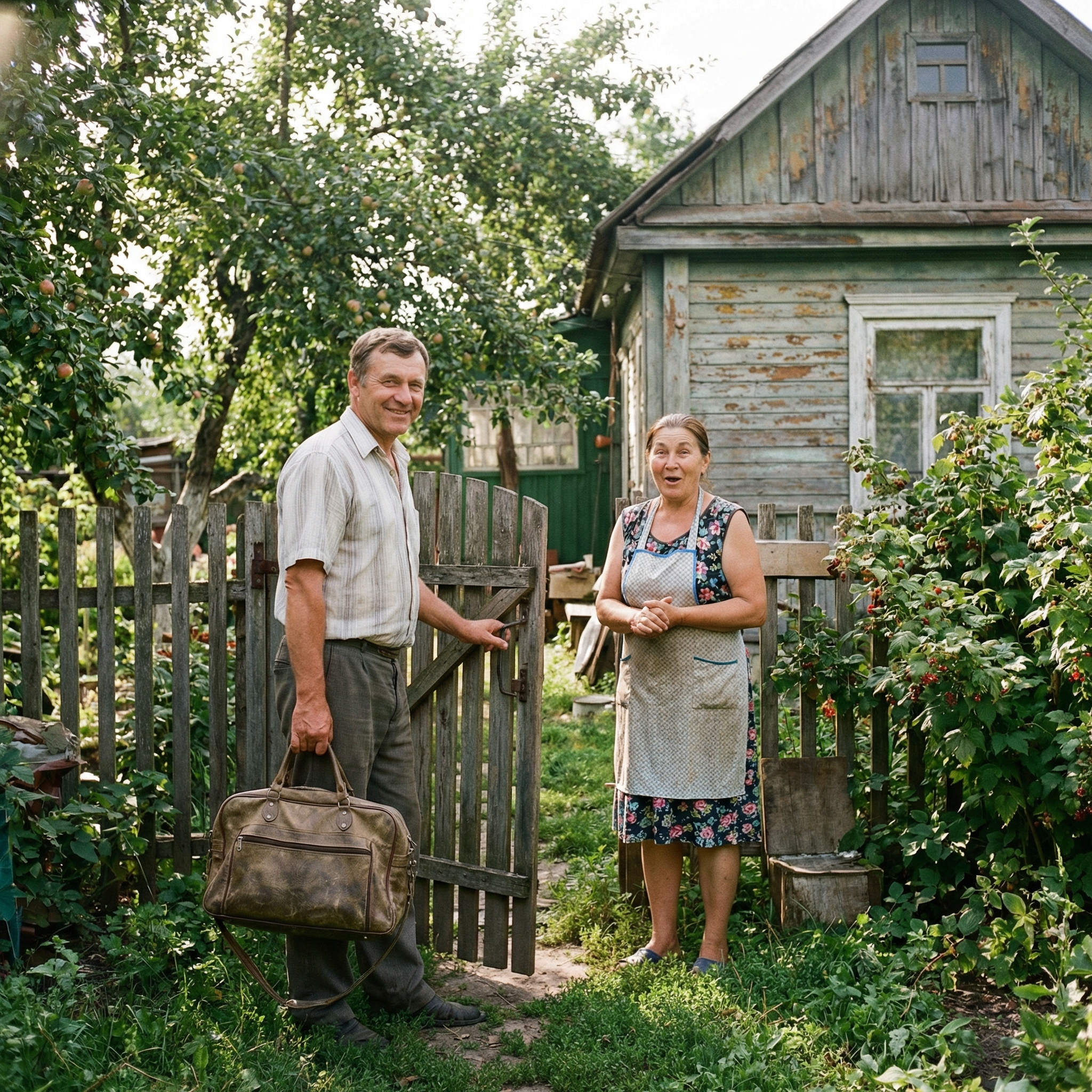 Микола приїхав в село, щоб відвідати свою тітку. Він підійшов до знайомого будинку, відкрив хвіртку, на подвір’ї його зустріла Галина. – А ти чому не подзвонив, не попередив? – сказала вона і обняла племінника. – Хотів сюрприз зробити, – усміхнувся Микола. Тітка Галя швидко накрила на стіл, пообідали, і жінка перейшла до важливої розмови. – Ось дивись, що я в скрині в коморі знайшла, – раптом сказала тітка Галина, і передала Миколі якийсь листок. Чоловік розгорнув аркуш паперу, прочитав і застиг