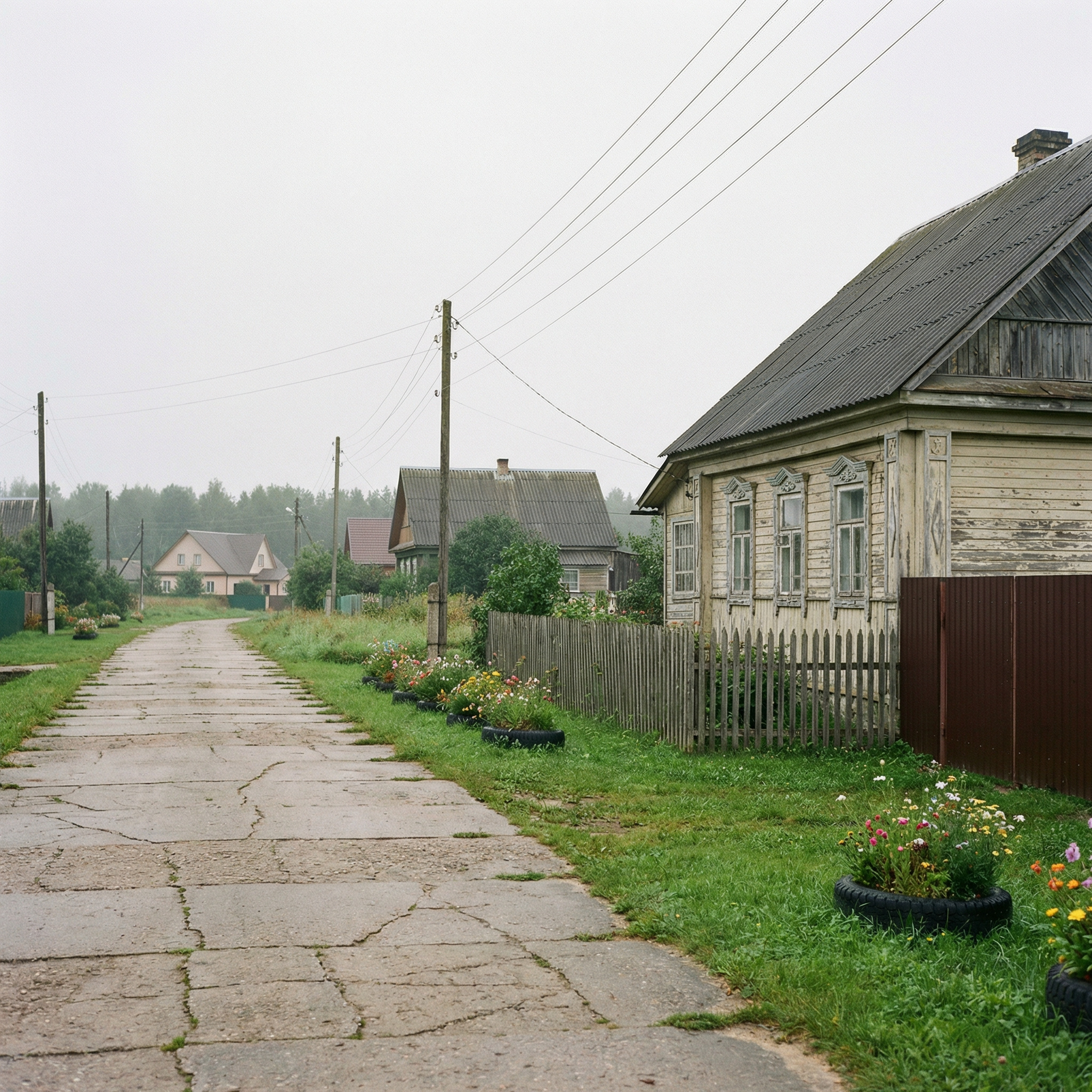 Ганна Павлівна з сином Сергієм вирішила зʼїздити в її рідне село. Жінка не була там багато років. Ось, нарешті, вона побачила свою хату. – Слава Богу, будинок ще стоїть, – подумала вона. Раптом з городу почувся якийсь шерех. Ганна Павлівна обернулася. – Мамо, там якийсь чоловік на городі ходить! – гукнув її Сергій. – Піду подивлюся, – пробурмотіла старенька. – Може хтось почав тут жити? Хоча ні, замок є на дверях… Ганна Павлівна вийшла на город. Посеред грядок стояв якийсь старенький чоловік і збирав овочі. Ганна Павлівна глянула на нього і аж сумку випустила від несподіванки