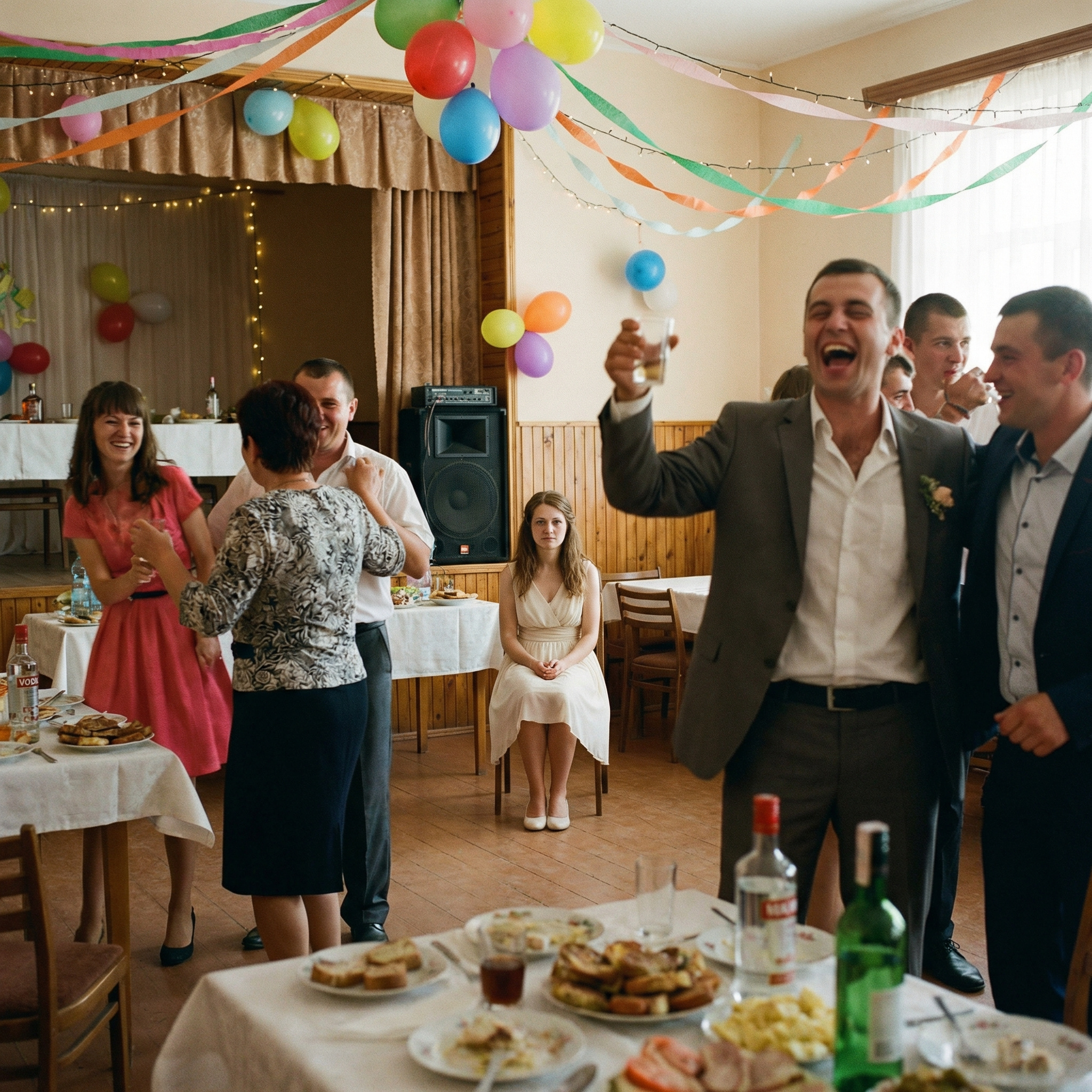 Уже на власному весіллі Миросин наречений Стефко так веселився, що забув про молоду дружину. Не зімкнула тоді Мирося очей усю ніч: усе щось думала, зважувала. А вже наступного дня вдосвіта прийшла до їхньої кімнати свекруха: – Вставай, невістко, господарку обходити. Так летіли роки. Уже двадцять літ у невістках Мирося. Одного дня Стефко сказав дружині йти з хати й привів у дім нову жінку