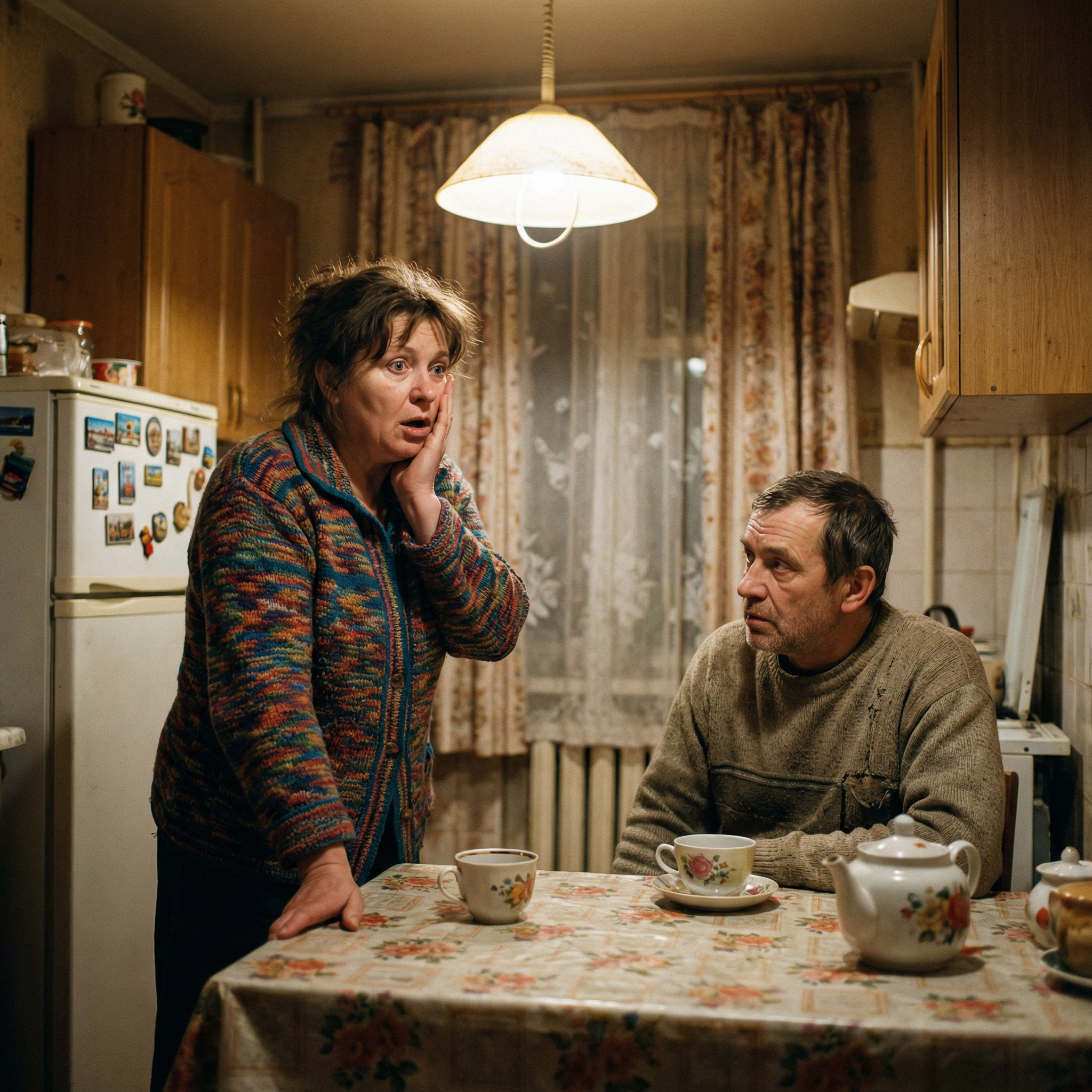 – Що робитимемо, Борю? Це ж треба, наречену в селі наш синок знайшов! – Алла притиснула долоню до щоки, й захиталася з боку на бік