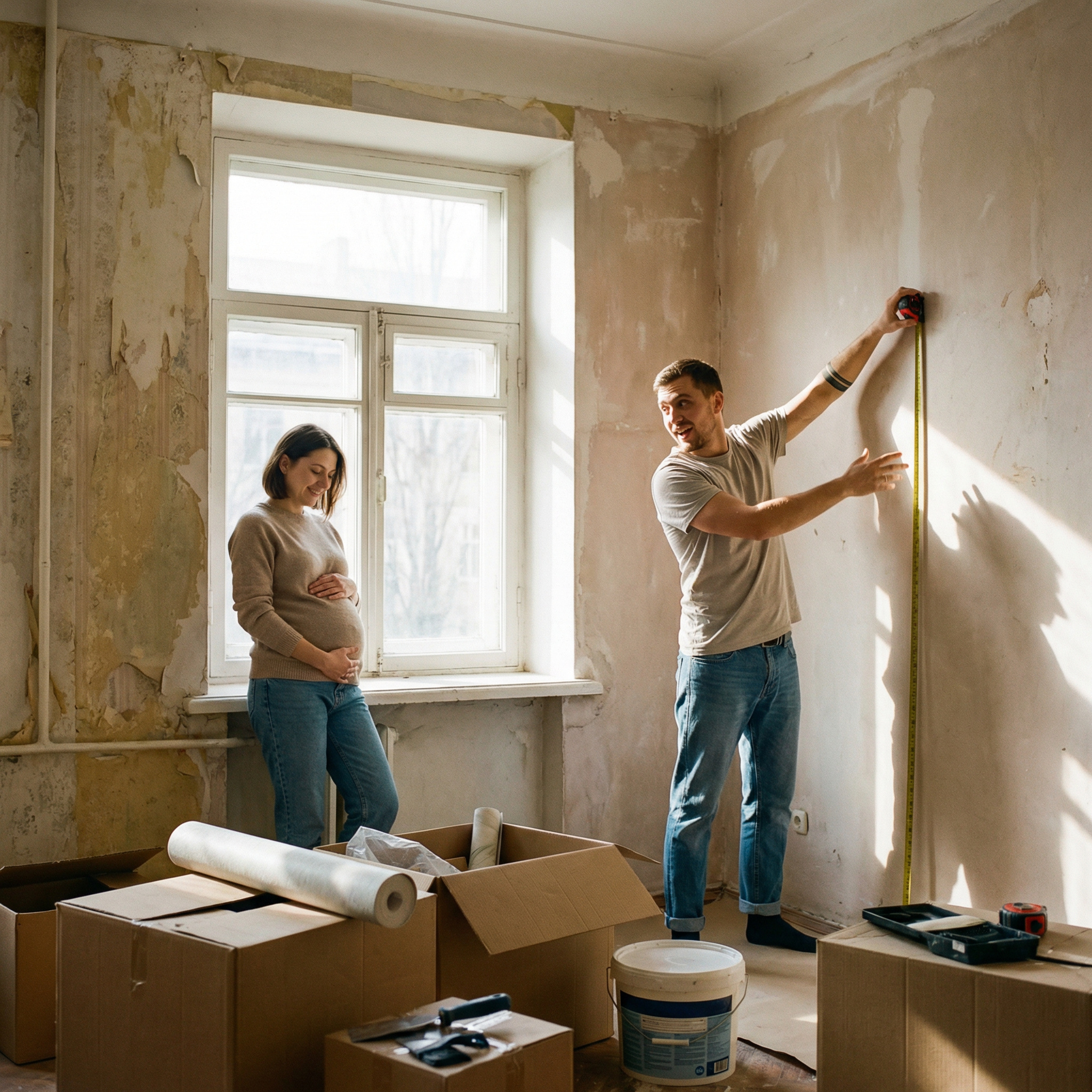 Настя отримала у спадок квартиру. Її чоловік Євген житлу дуже зрадів. – Треба швидше робити ремонт і переїжджати з орендованої! – сказав він Насті. – До того ж, ти вагітна. Дитина має жити в нашій власній квартирі. Ремонт зробили швидко. Батько Насті все зробив сам із двома робітниками. Залишалося тільки нові меблі купити. – Я вибиратиму меблі в кімнати, а ти в кухню й дитячу, – сказав Євген. – Добре, – погодилася Настя… І ось настав довгоочікуваний приїзд Насті прямо з пологового у свою квартиру. Жінка відкрила двері і так і стала на порозі від побаченого